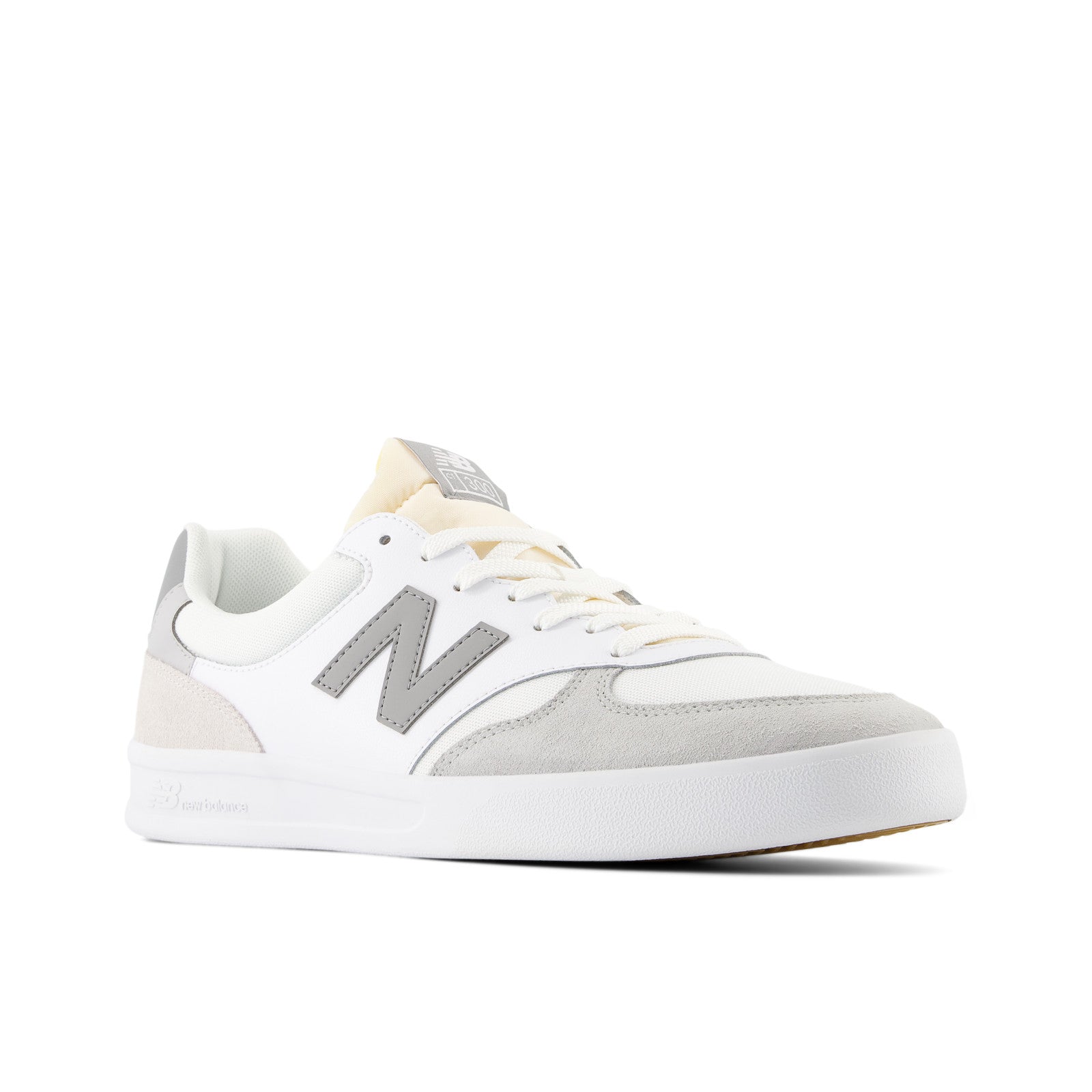 New Balance Men's 300 Court in White/Slate Grey