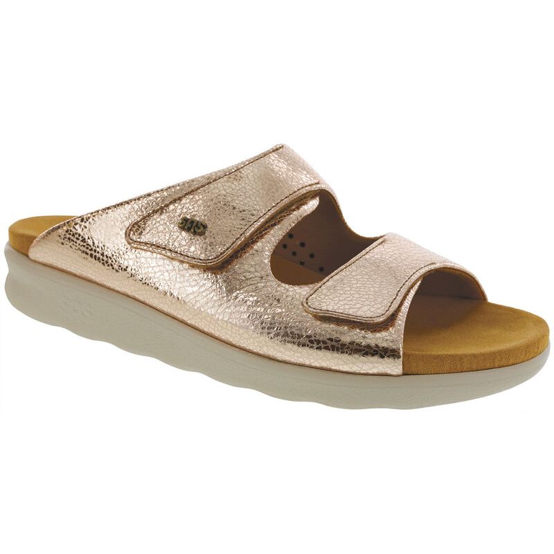 SAS Women's Cozy Slide Sandal in Copper