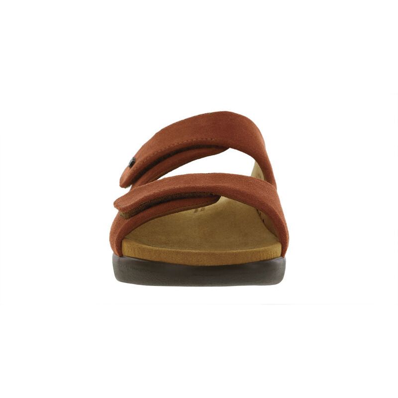 SAS Women's Cozy Slide Sandal in Rust