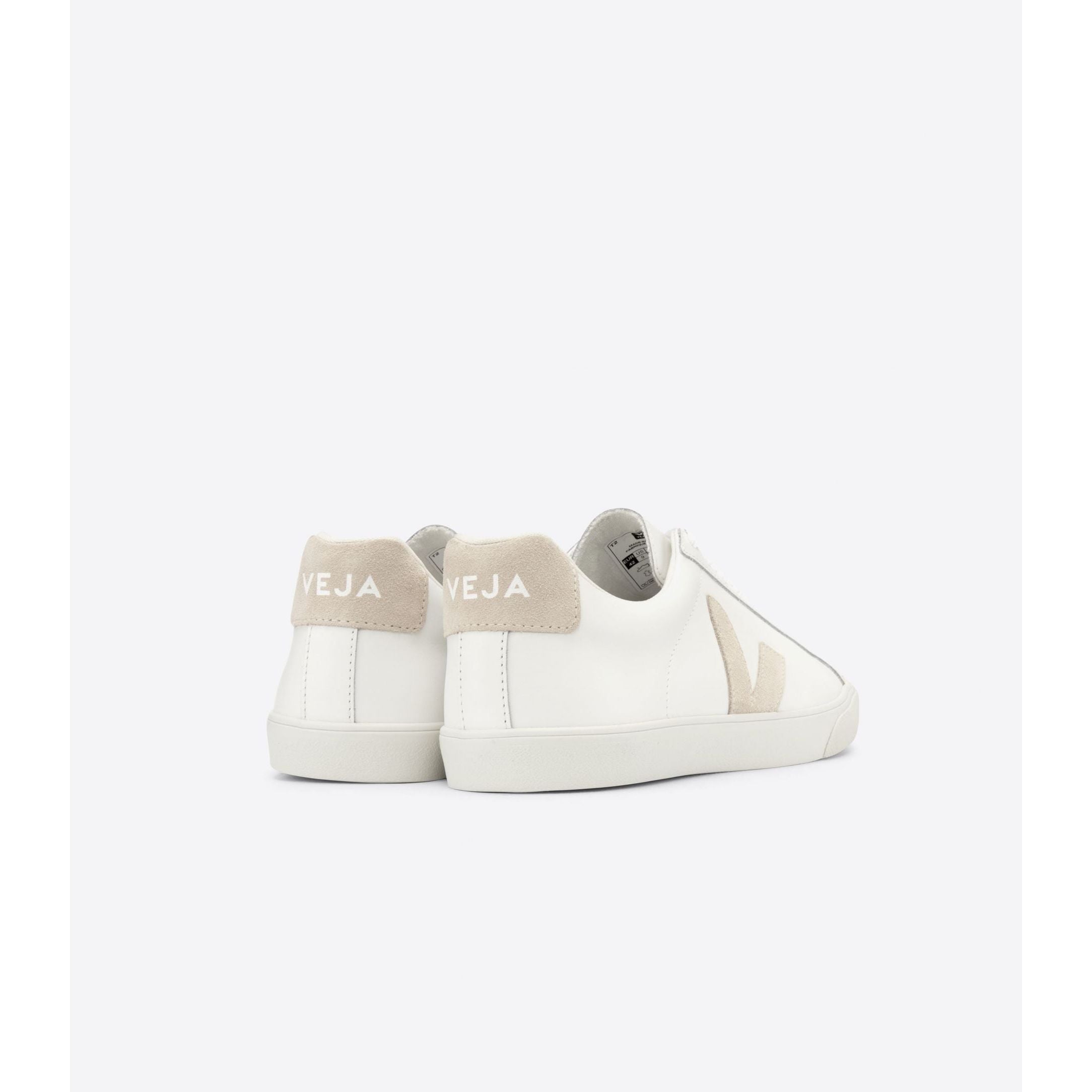 Veja Women's Esplar Leather Sneaker in White Sable Unisex Footwear