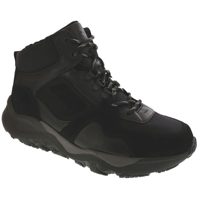 SAS Men's Hi Country-Y Lace Up Sneaker in Cast Iron