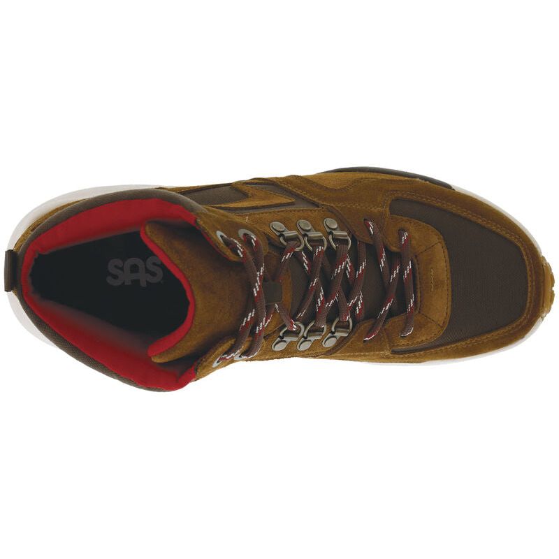 SAS Men's Hi Country-Y Lace Up Sneaker in Turbinado Chile