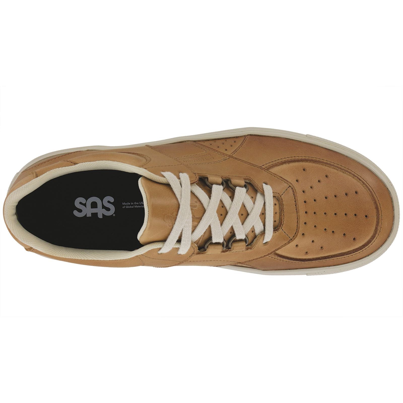 SAS Men's High Street Lace Up Sneaker in Hazel