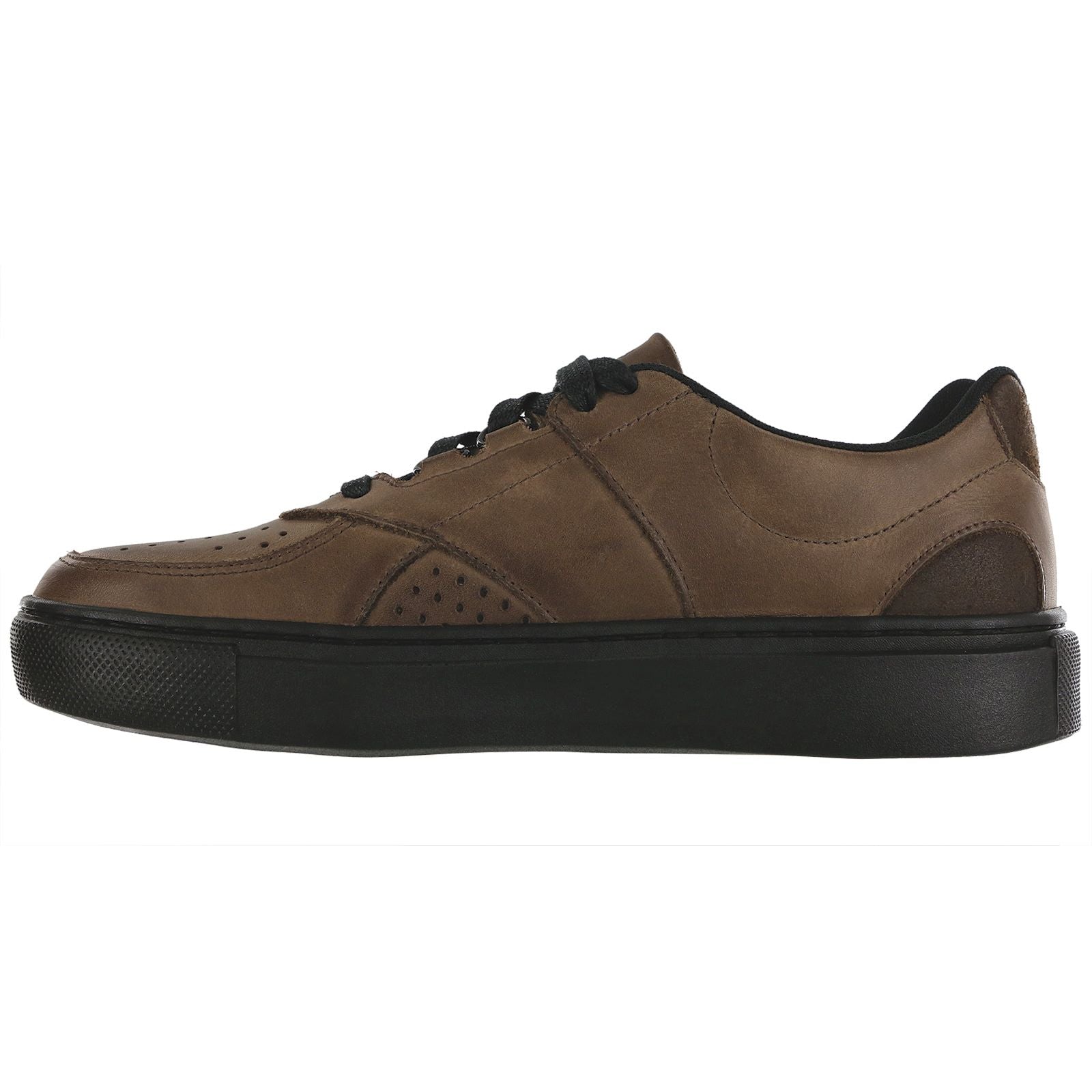 SAS Men's High Street Lace Up Sneaker in Mahogany
