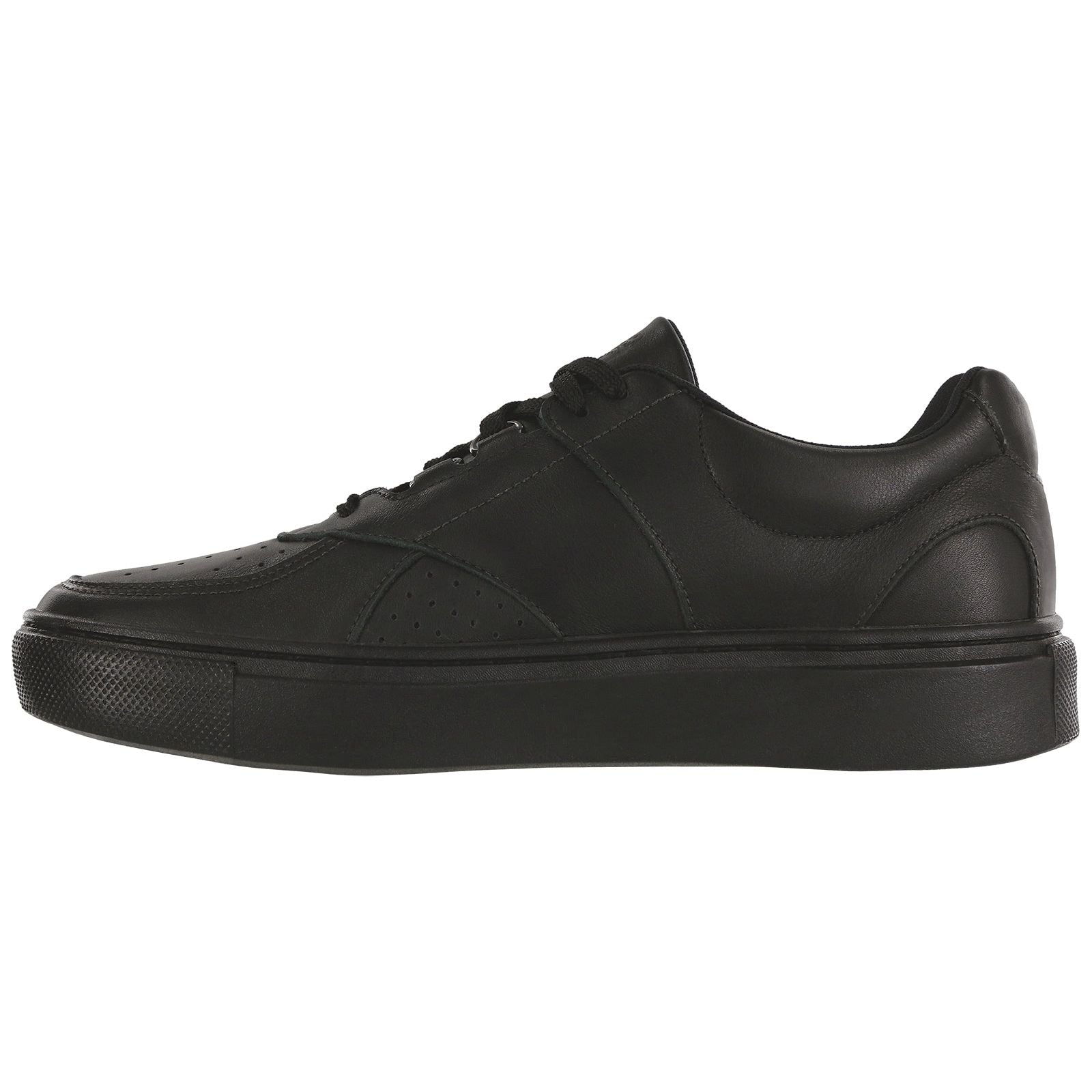 SAS Men's High Street Lace Up Sneaker in Matte Black