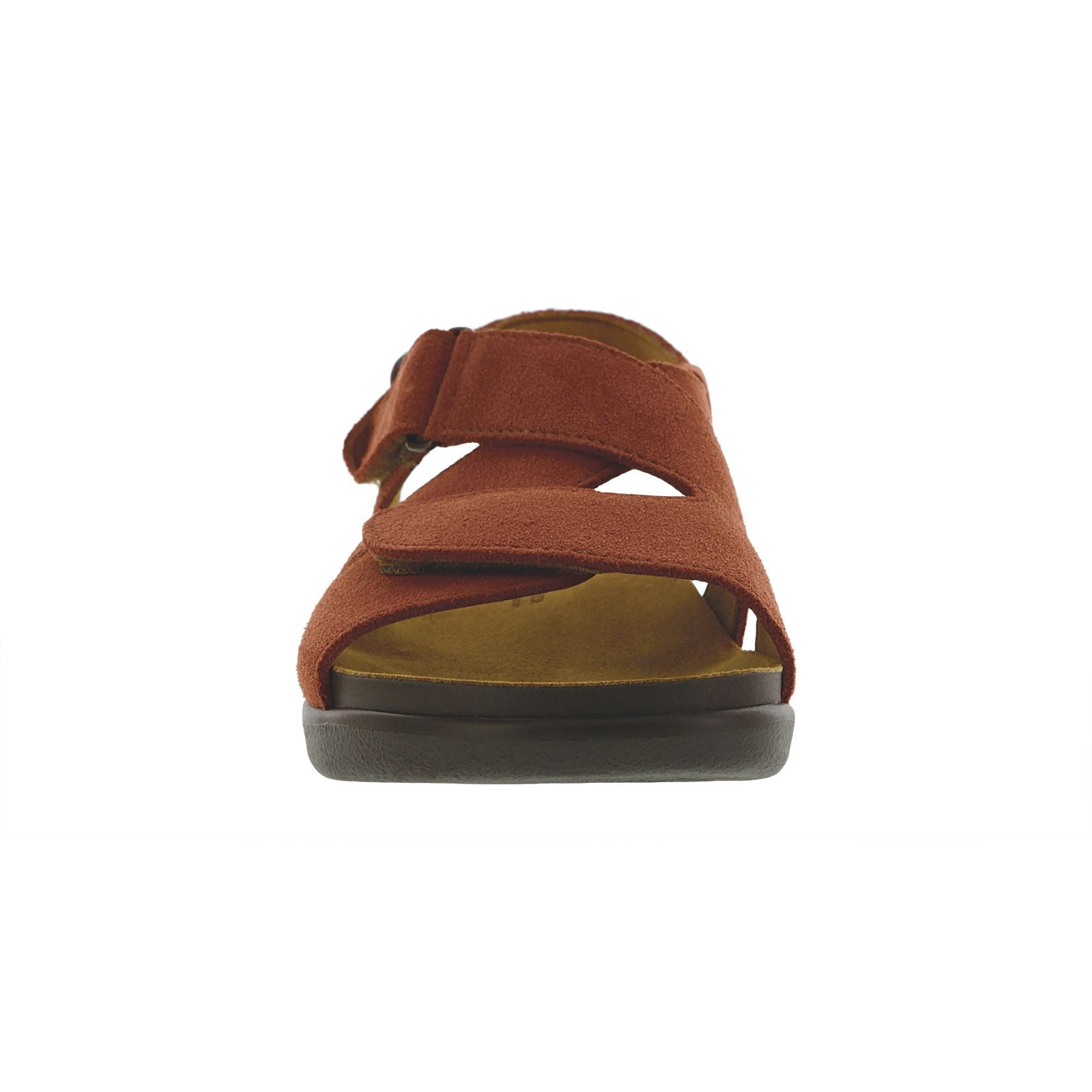 SAS Women's Huggy Heel Strap Sandal in Rust