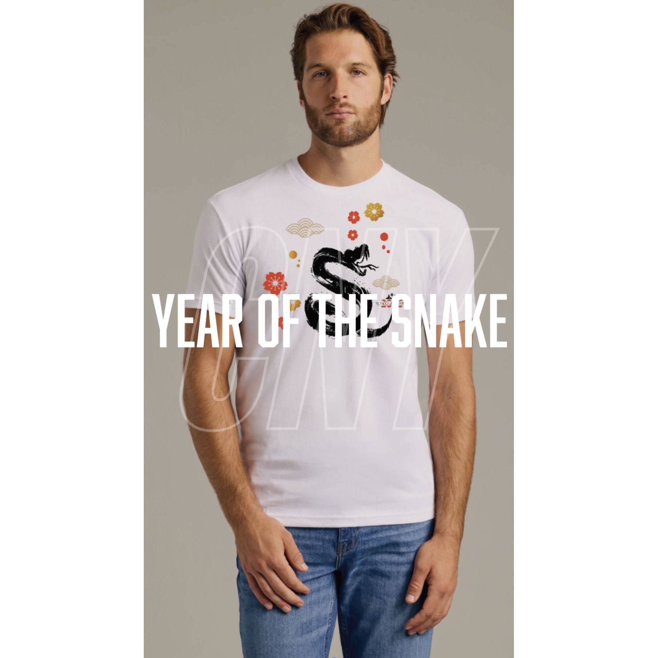 Year of the Snake 2025 Limited Edition T-Shirt – 100% of Proceeds Donated to LA Fire Relief-Footprint USA