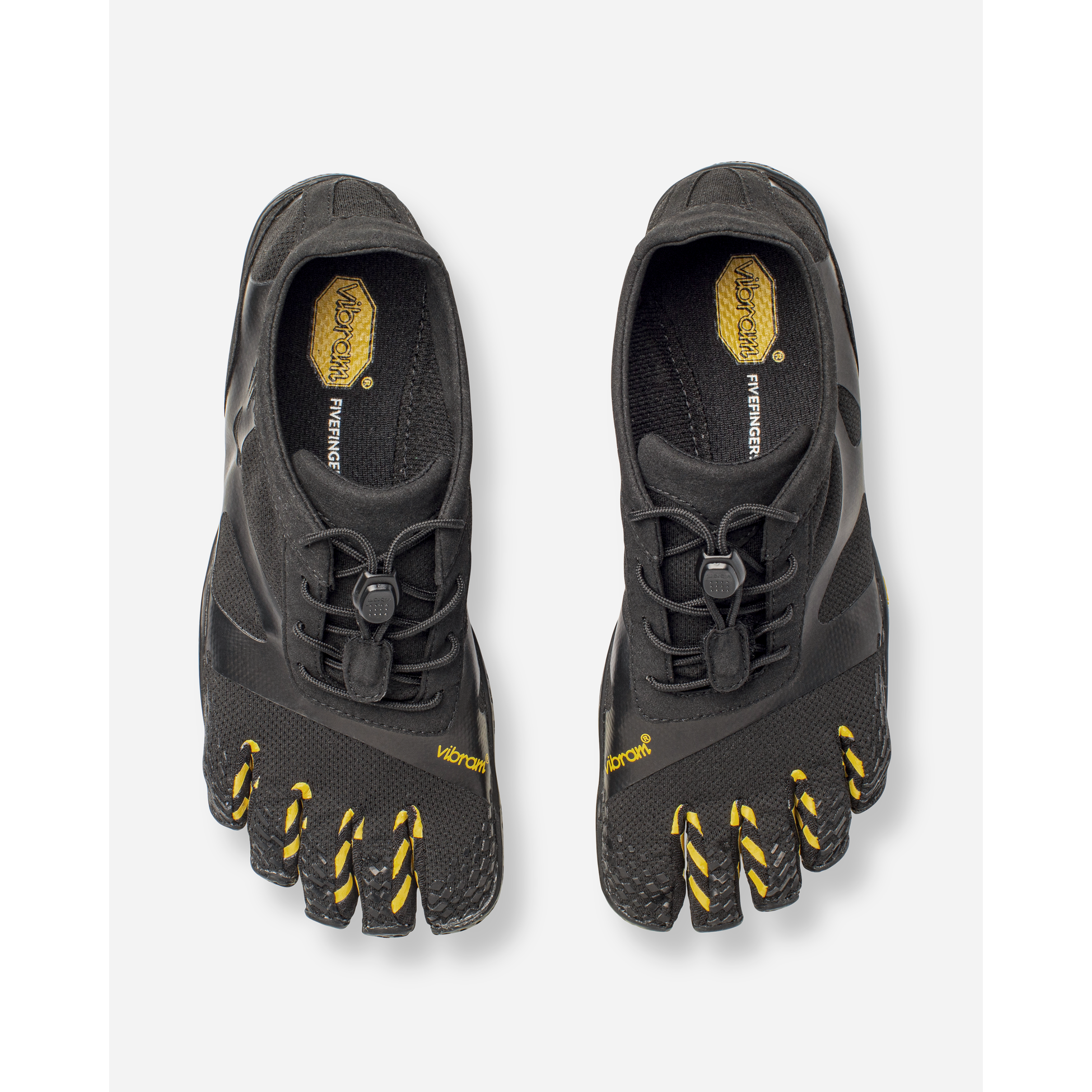 Vibram Women's KSO EVO in Black / Yellow