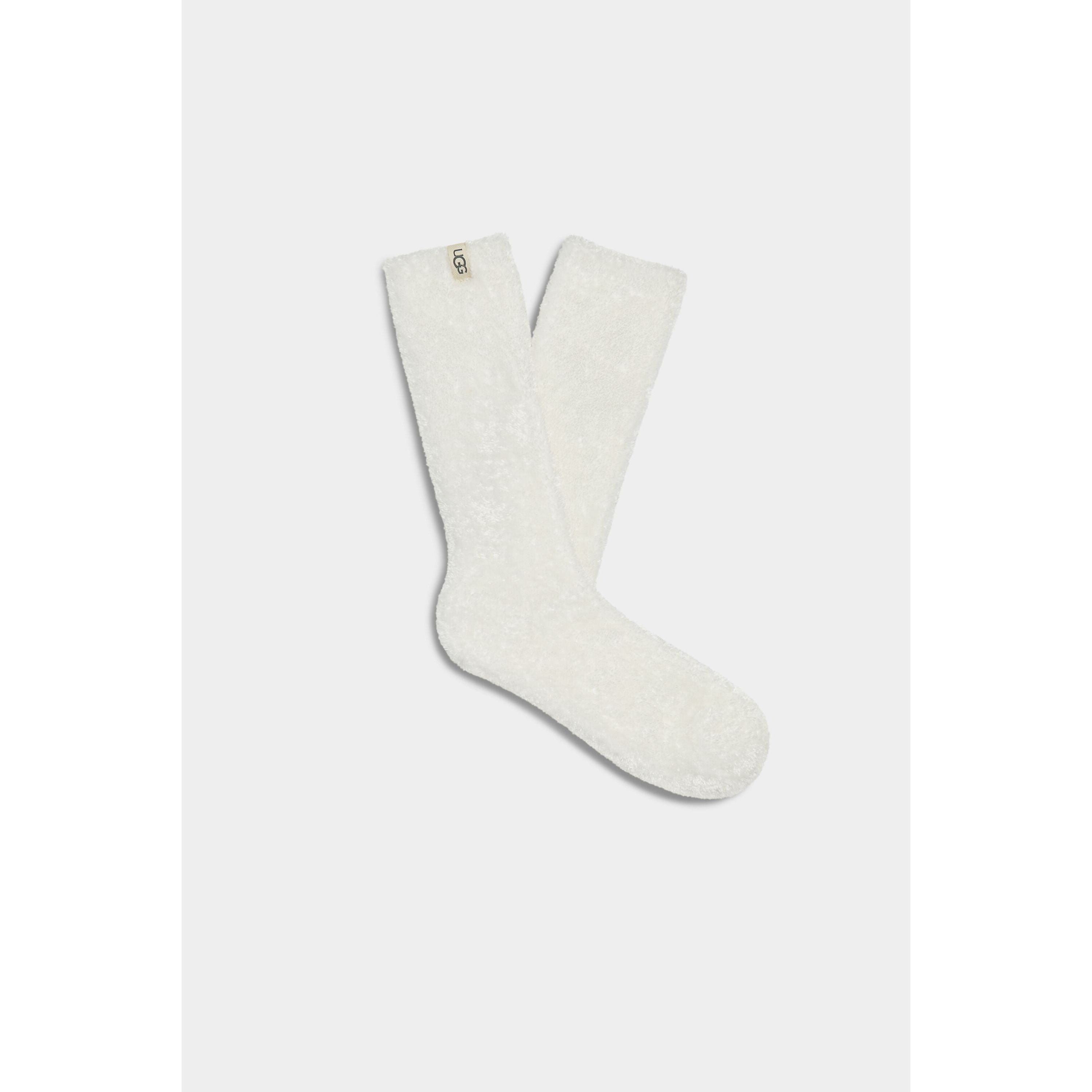 UGG Women's Leda Cozy Sock in White Socks