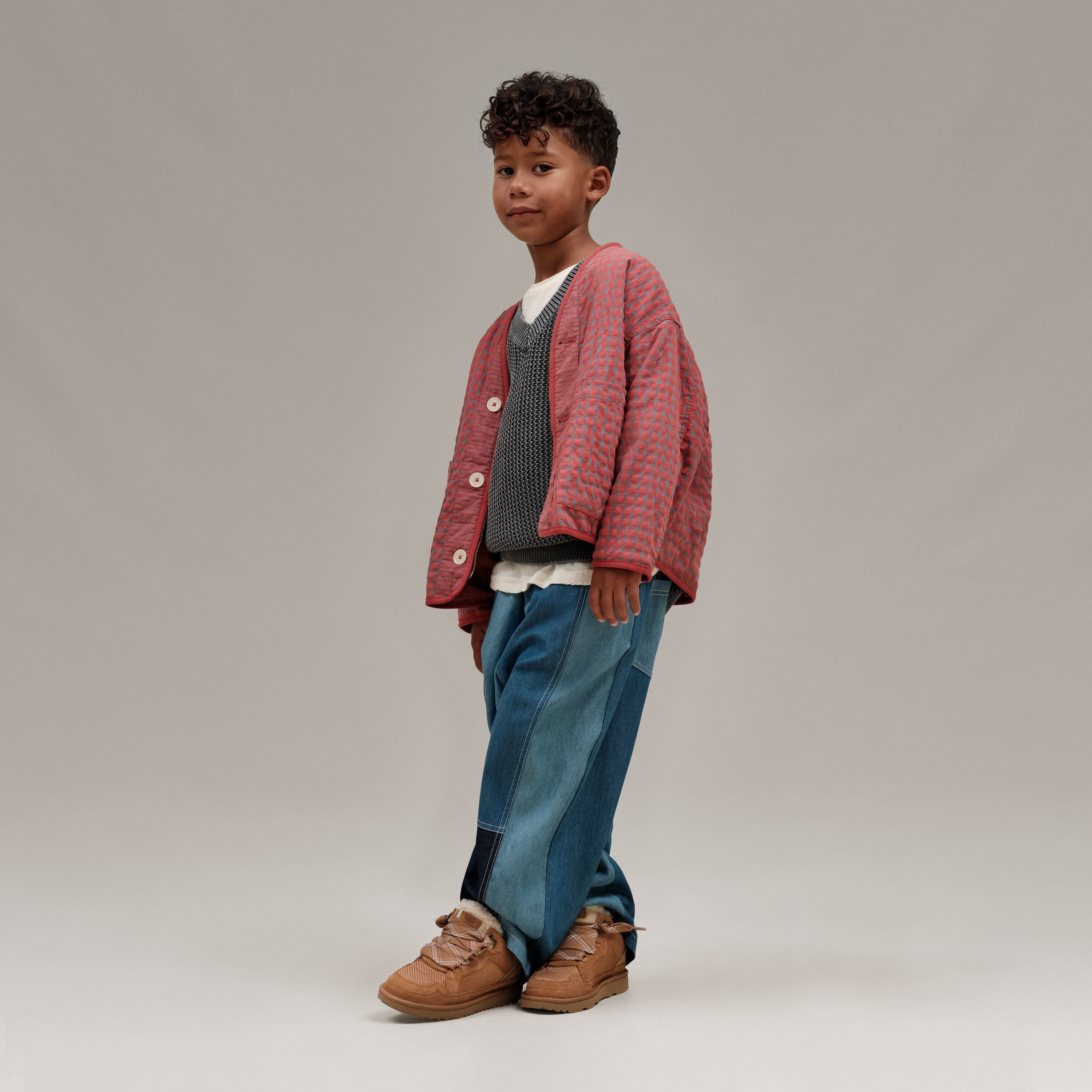 UGG Kid's Lowmel in Chestnut Kid's Footwear