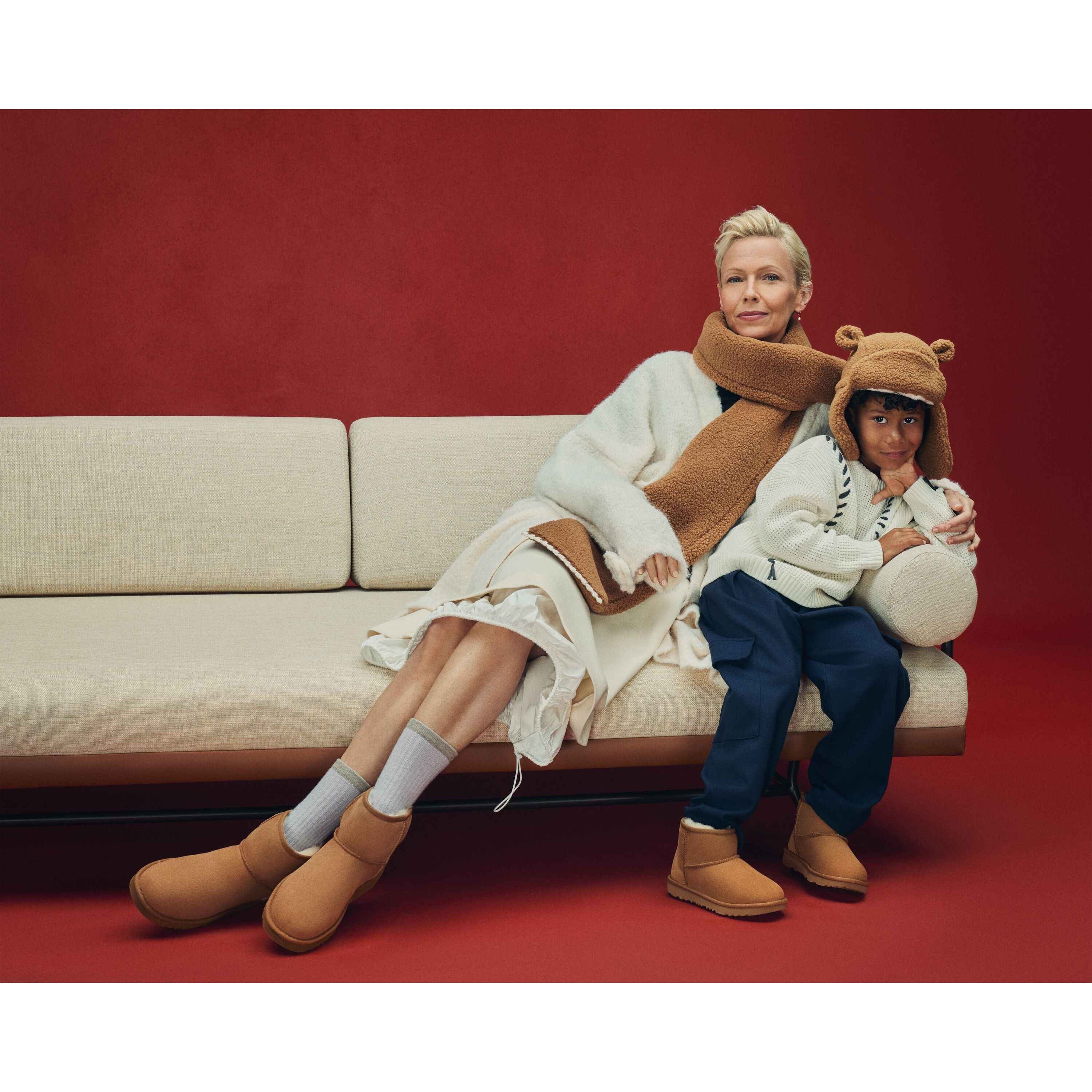 UGG Kid's Classic II Mini Boot in Chestnut Kid's Footwear
