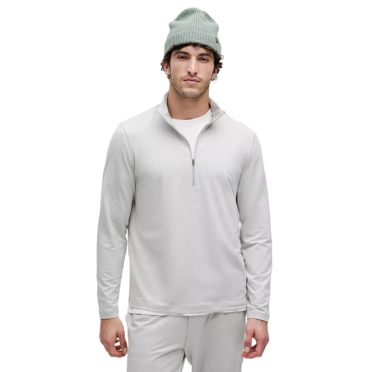 Lululemon Men's Soft Jersey Half Zip-Footprint USA