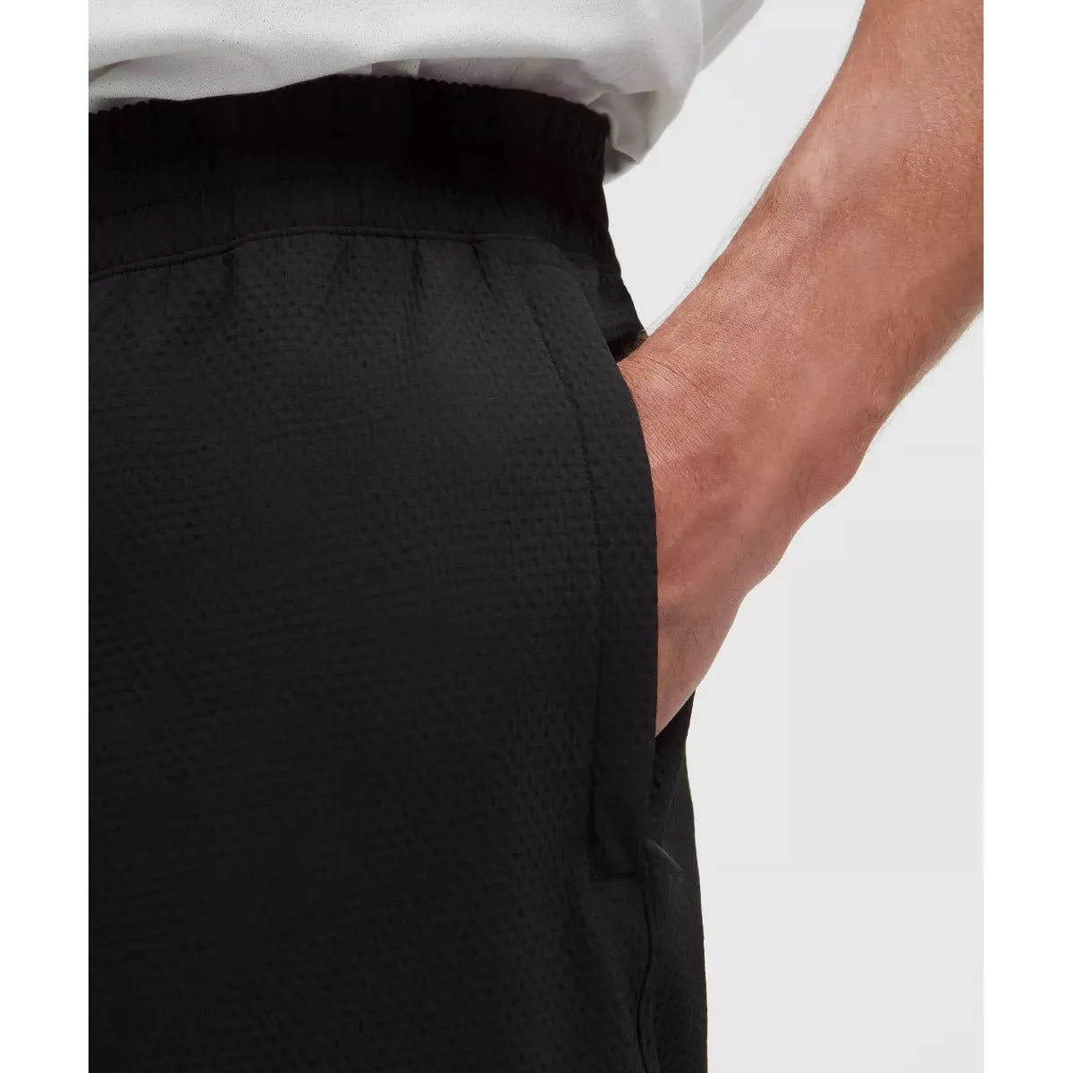 Lululemon Men's License to Train Textured Jogger Regular | Black