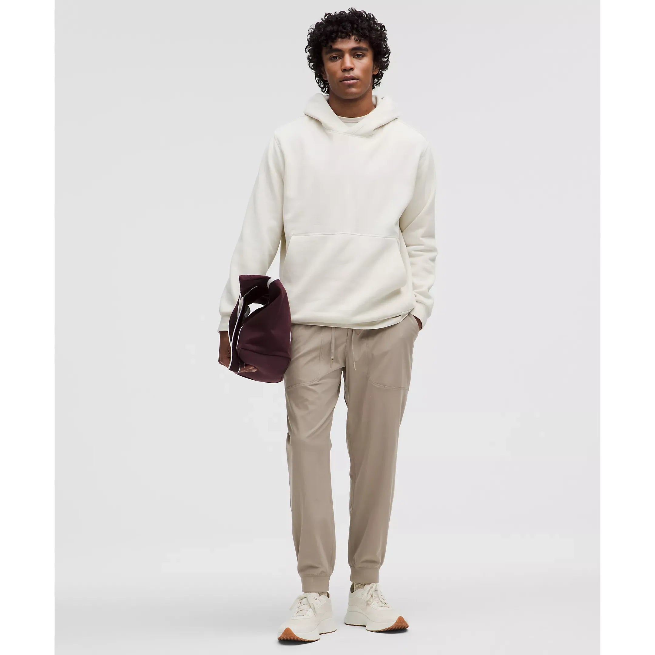 Lululemon Men's ABC Jogger Regular in Warm Ash Grey