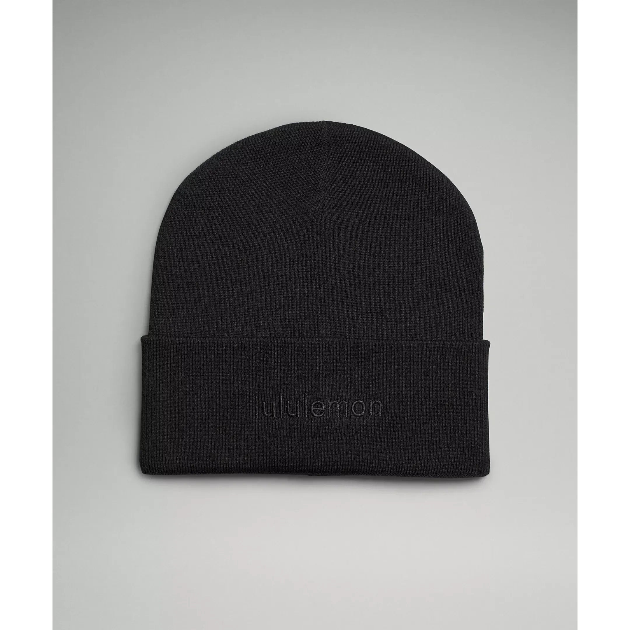 Lululemon Warm Revelation Beanie Wordmark in Black
