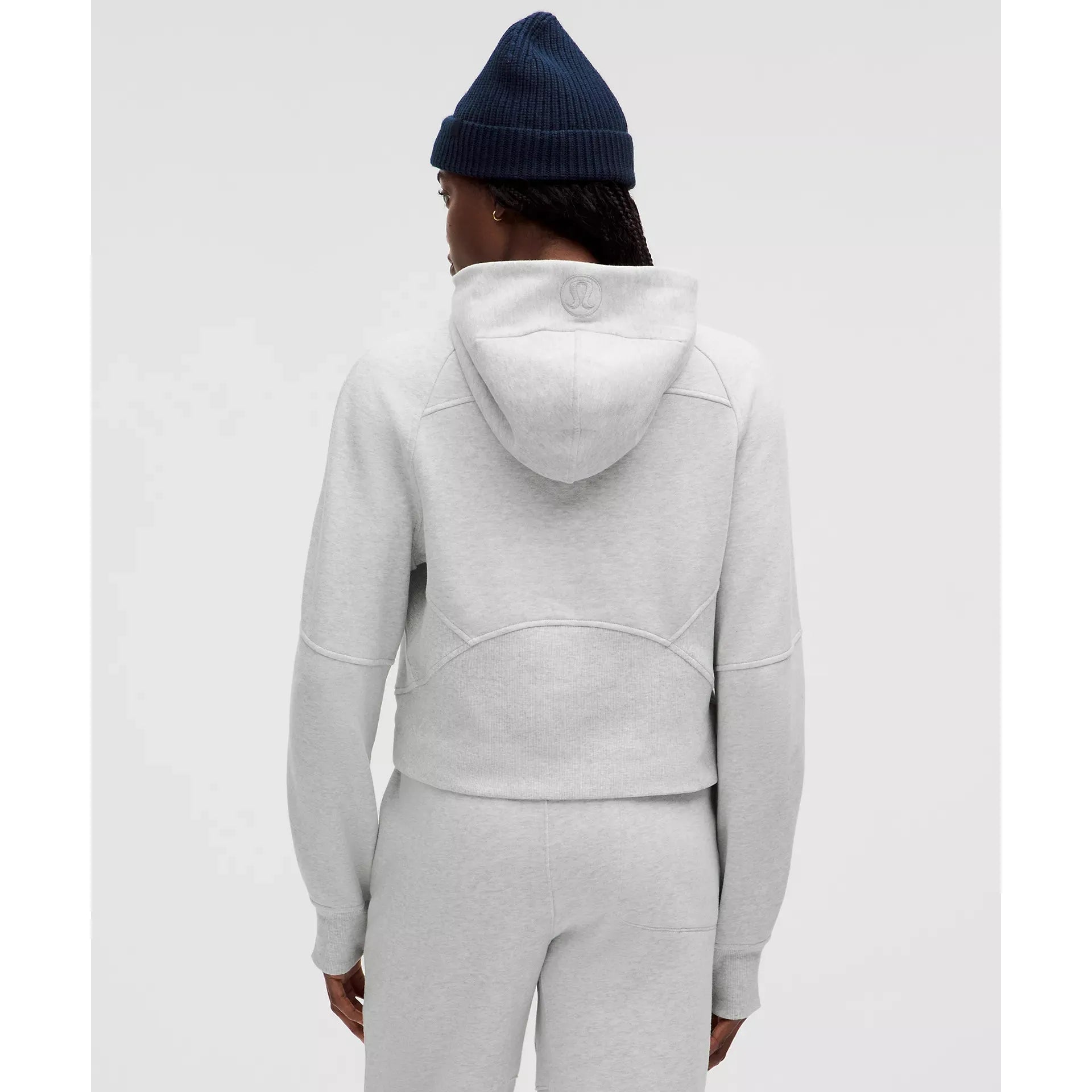 Lululemon Women's Scuba Oversized Half-Zip Hoodie-Footprint USA