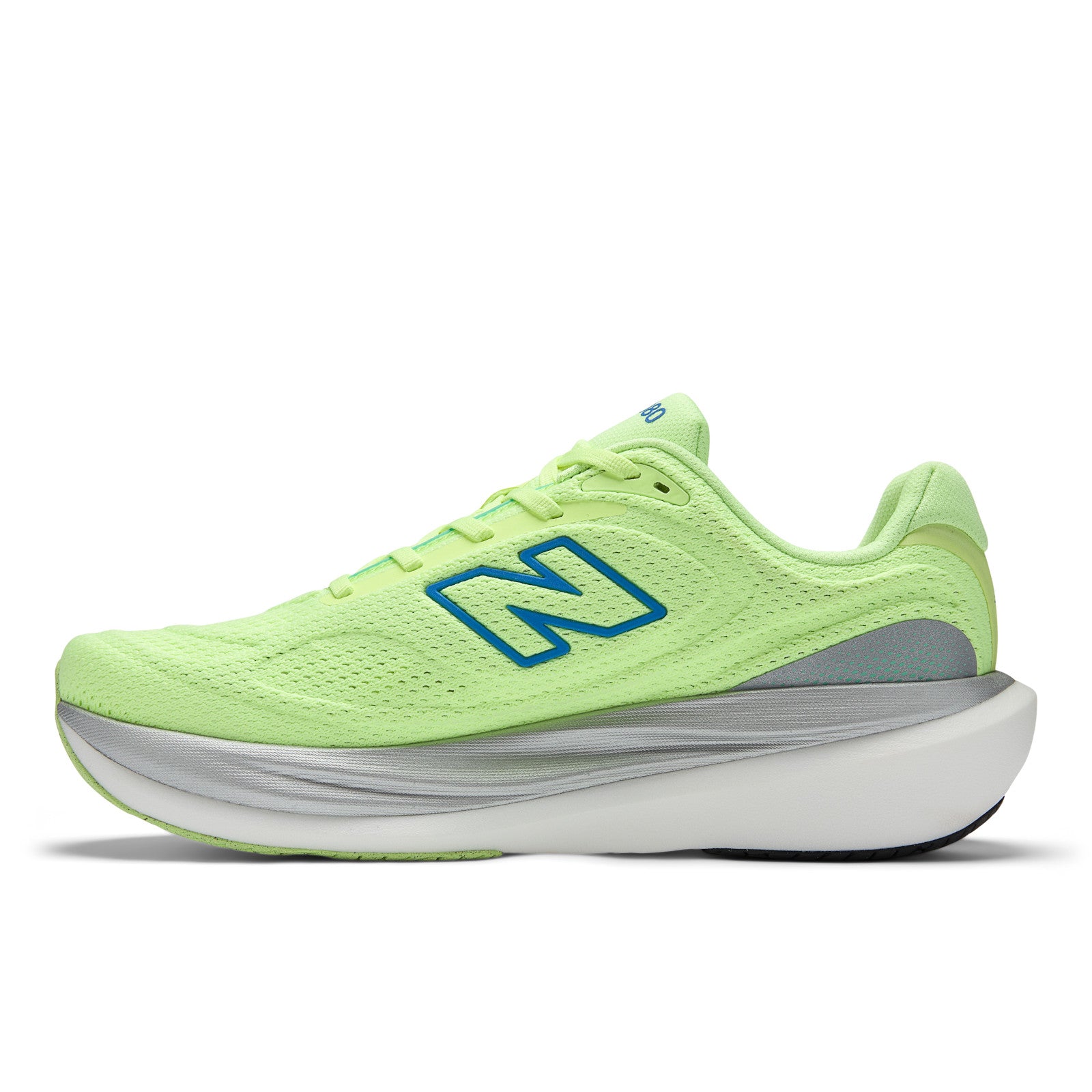 New Balance Men's 1080v15 in Afterglow with Blue Bird and Silver Metallic
