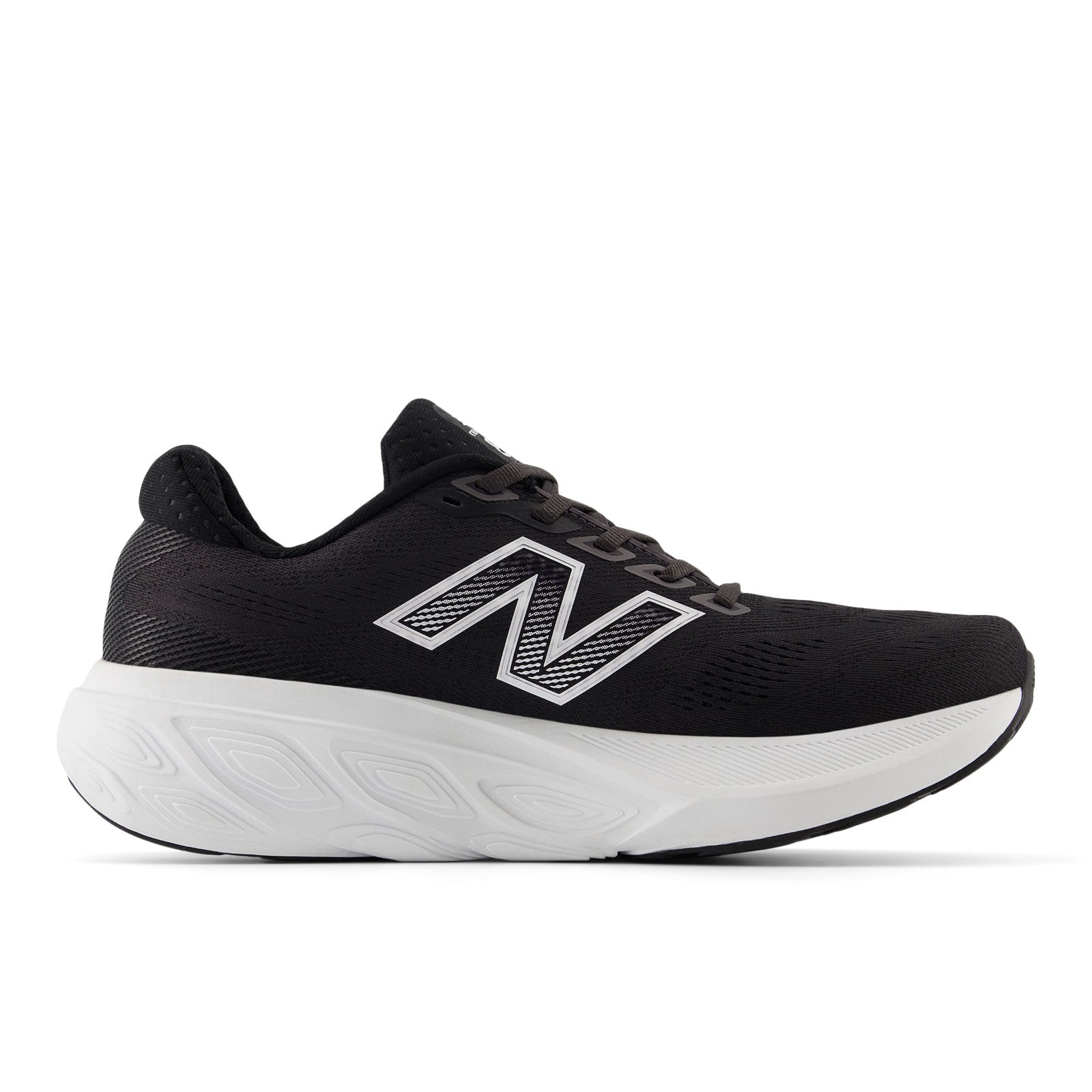 New Balance Men's Fresh Foam X 880v15 in Black with NB 103 White and Reflection