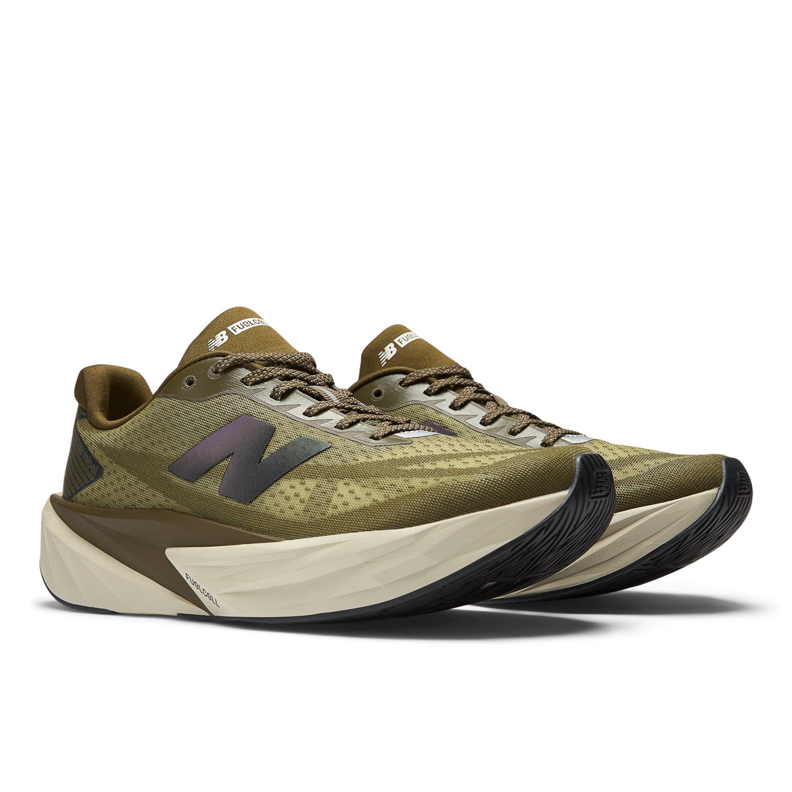 New Balance Men's FuelCell Rebel v5 in Woodland/Shipyard/Silver Metallic