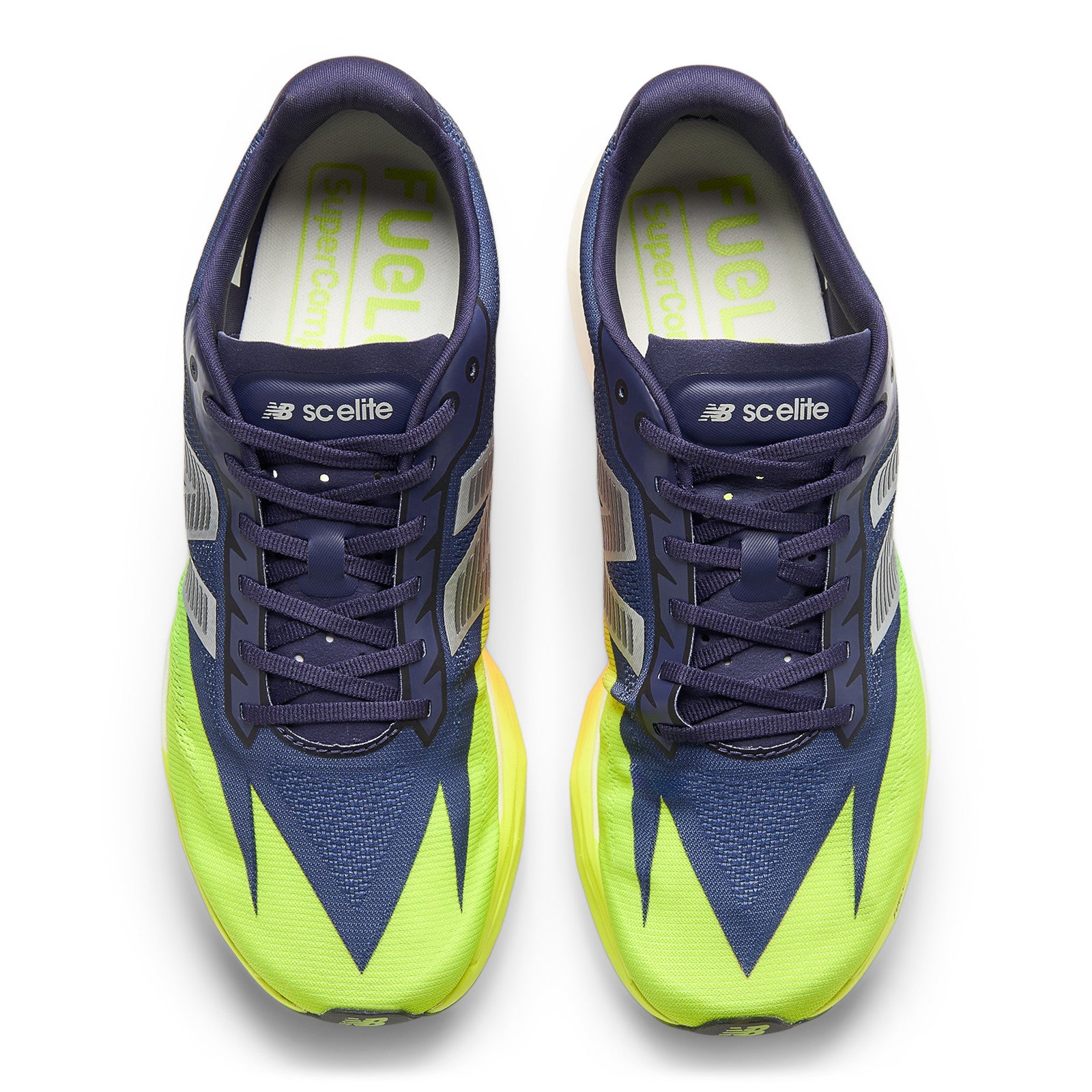 New Balance Men's FuelCell SuperComp Elite v5 in Boysenberry with Afterglow