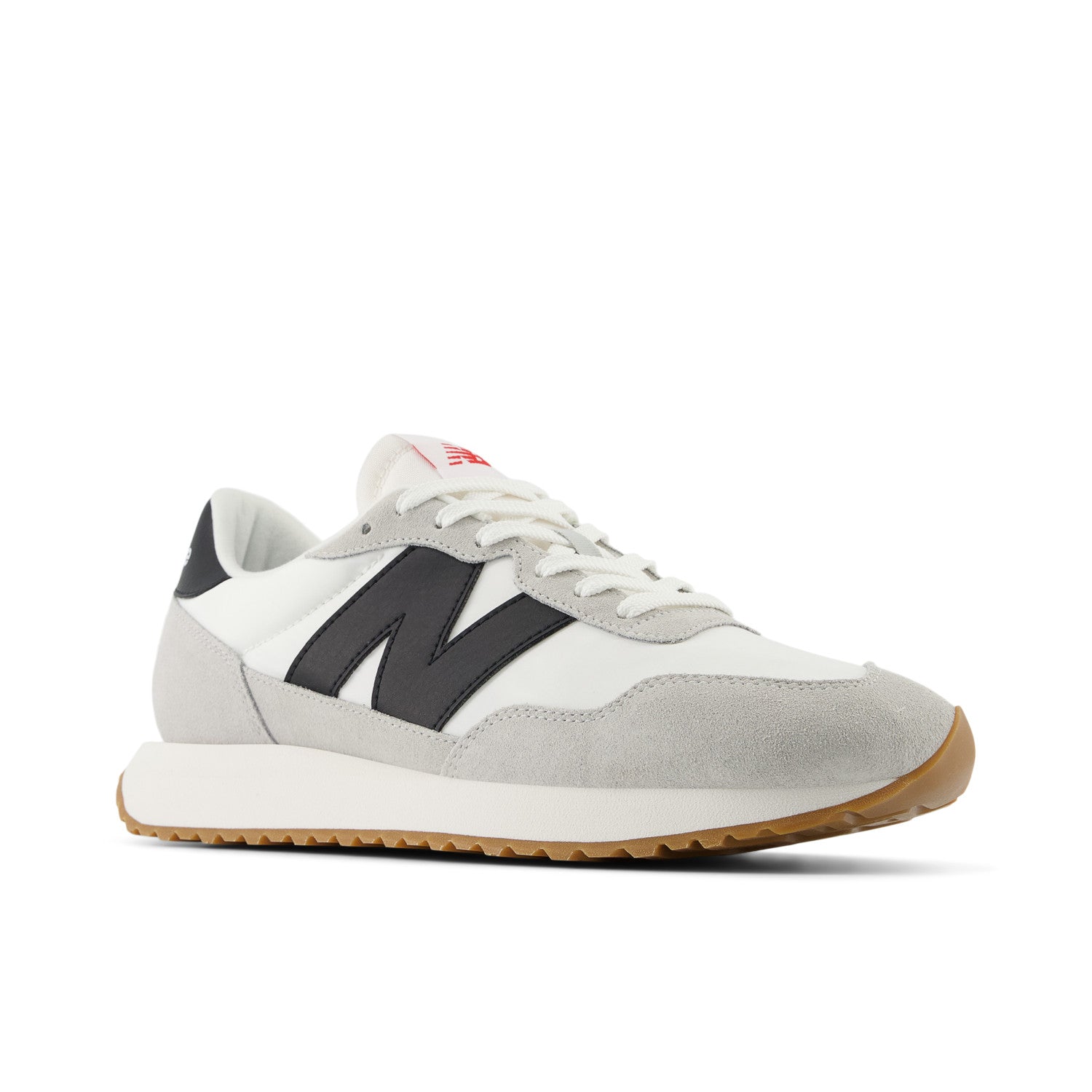 New Balance Men's 237 Shoes in White Grey Men's Footwear