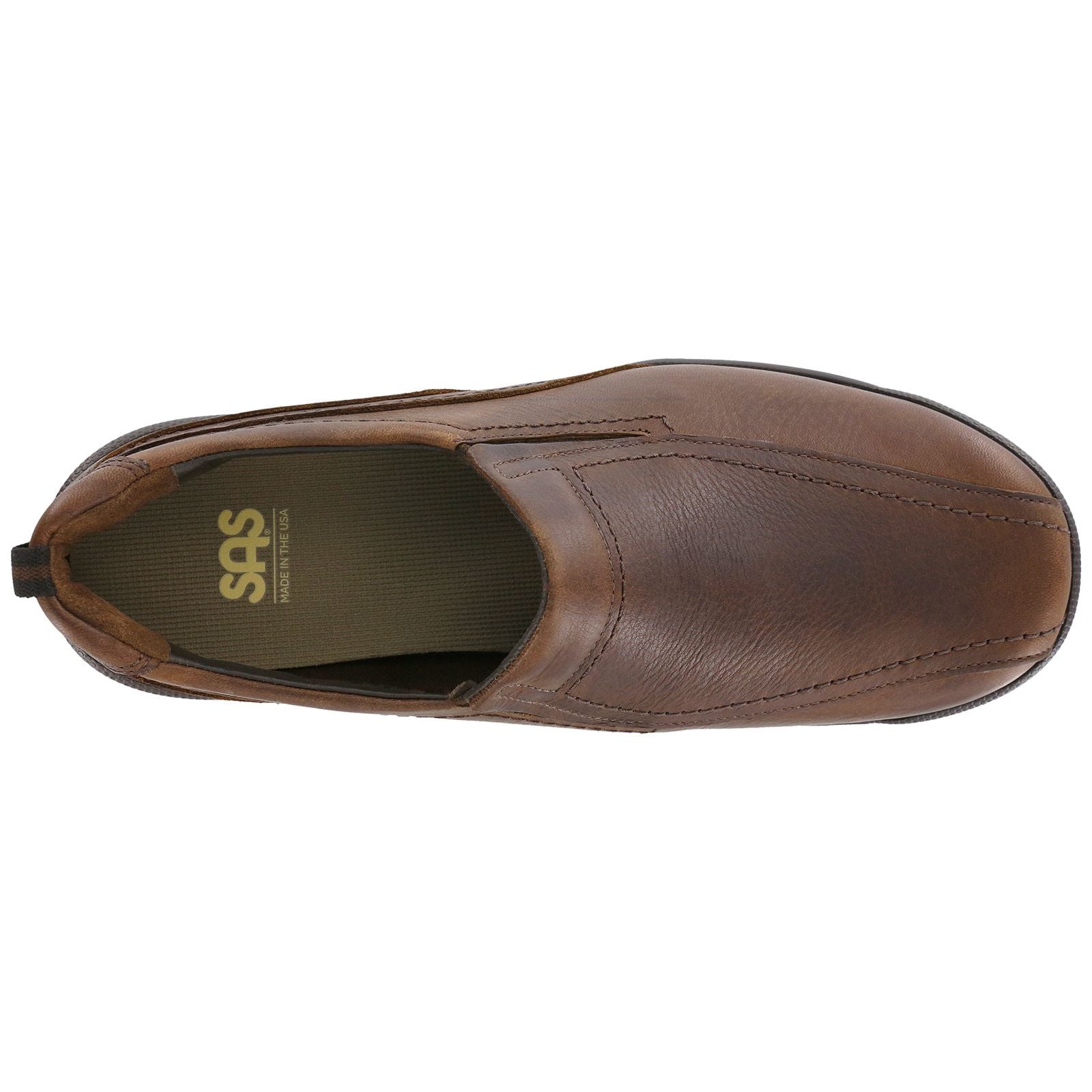 SAS Men's Cruise On Slip On Loafer in Brown