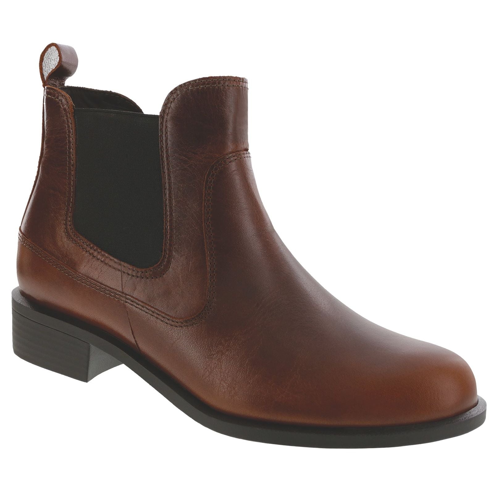 SAS Women's Mojo Ankle Bootie in Walnut