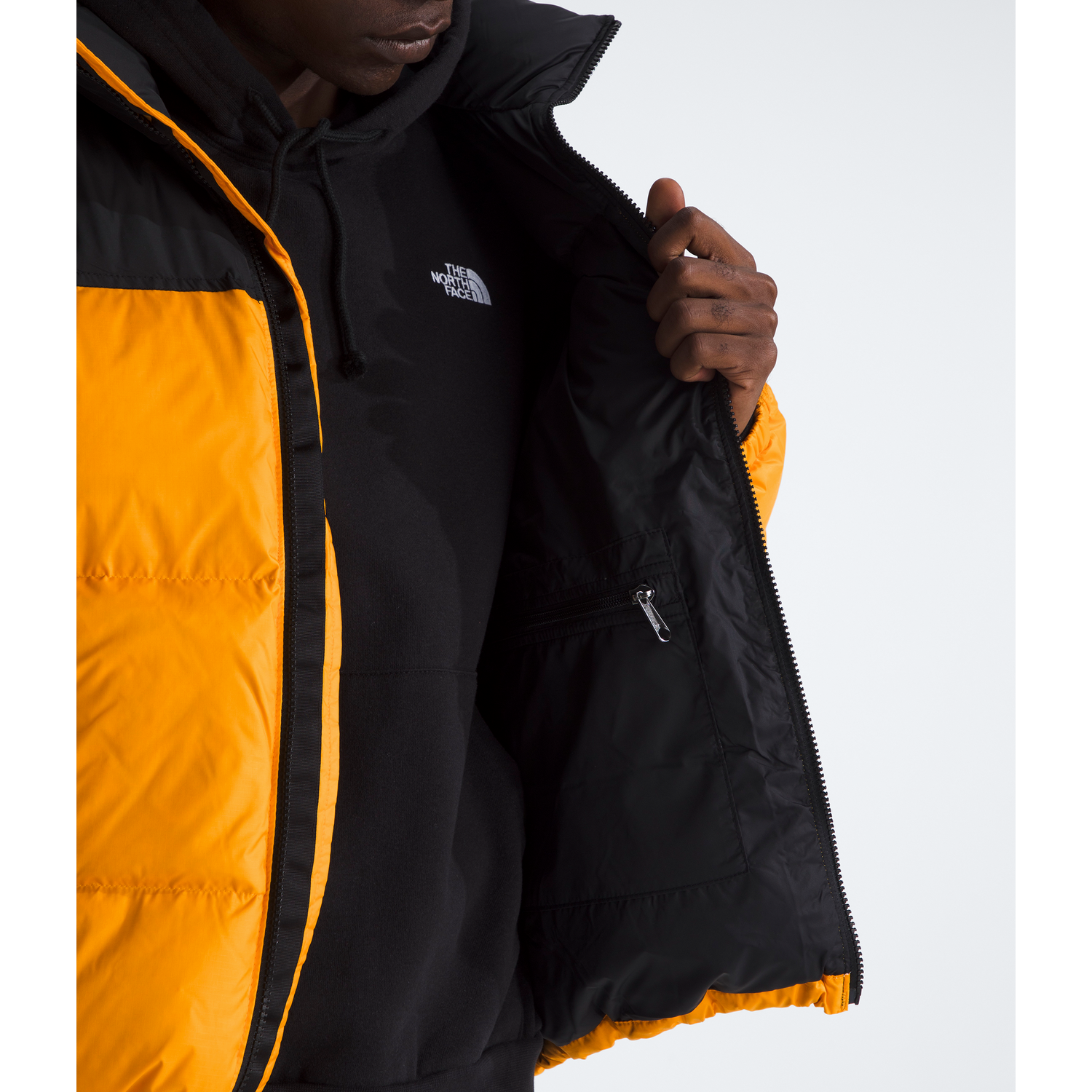 The North Face Men's 1996 Retro Nuptse Jacket | Summit Gold/TNF Black/Recycled Down