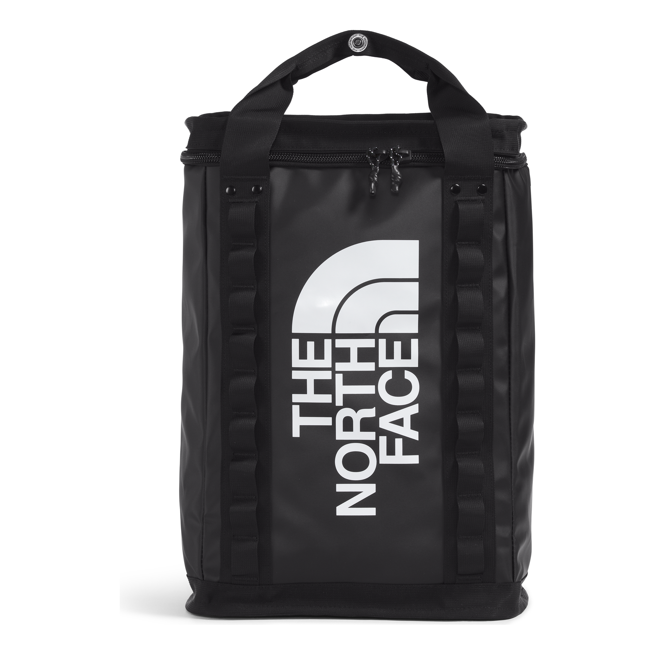 The North Face Explore Fusebox Daypack Large in Black White Accessories