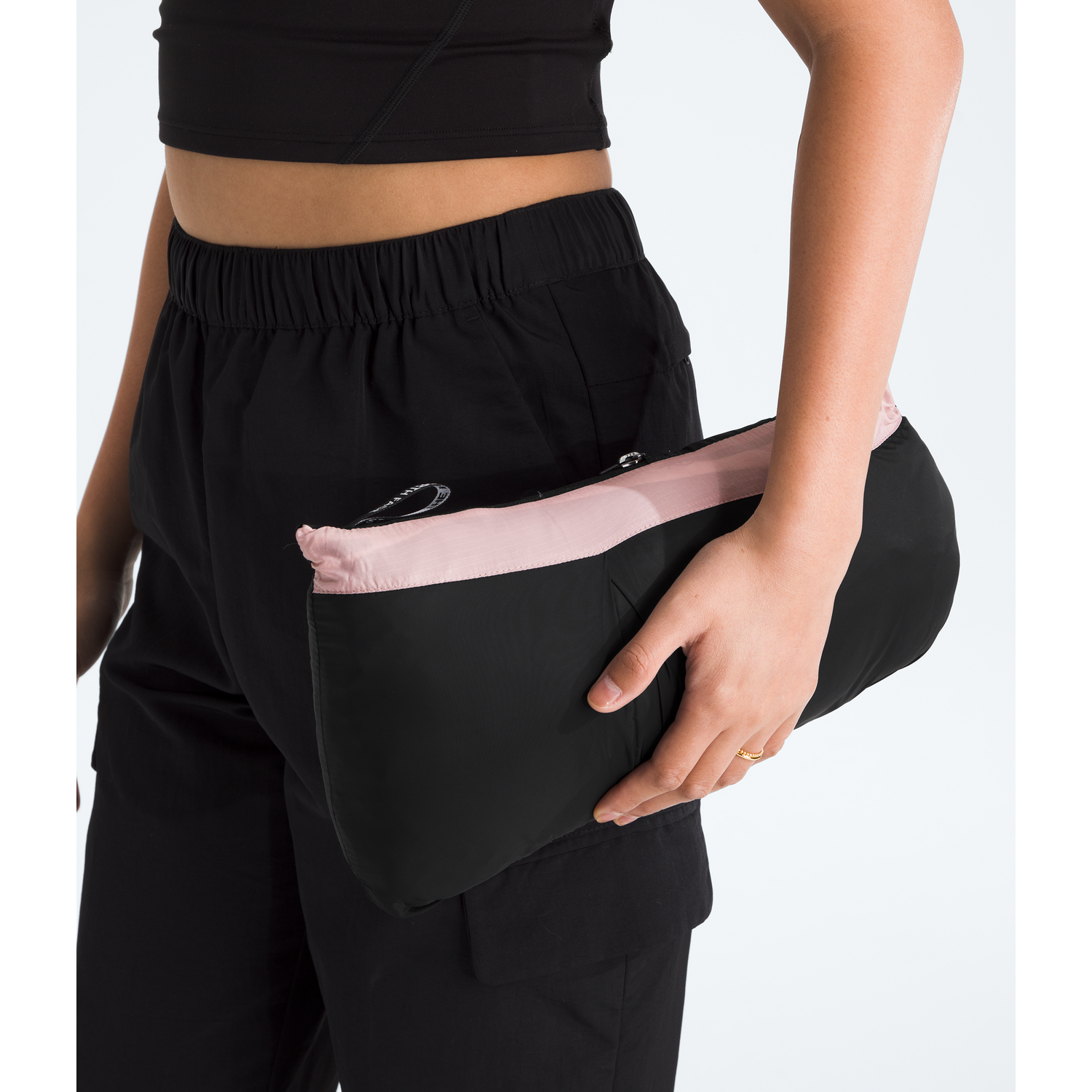 The North Face Women’s 1996 Retro Nuptse Jacket in Metal Pink/TNF Black