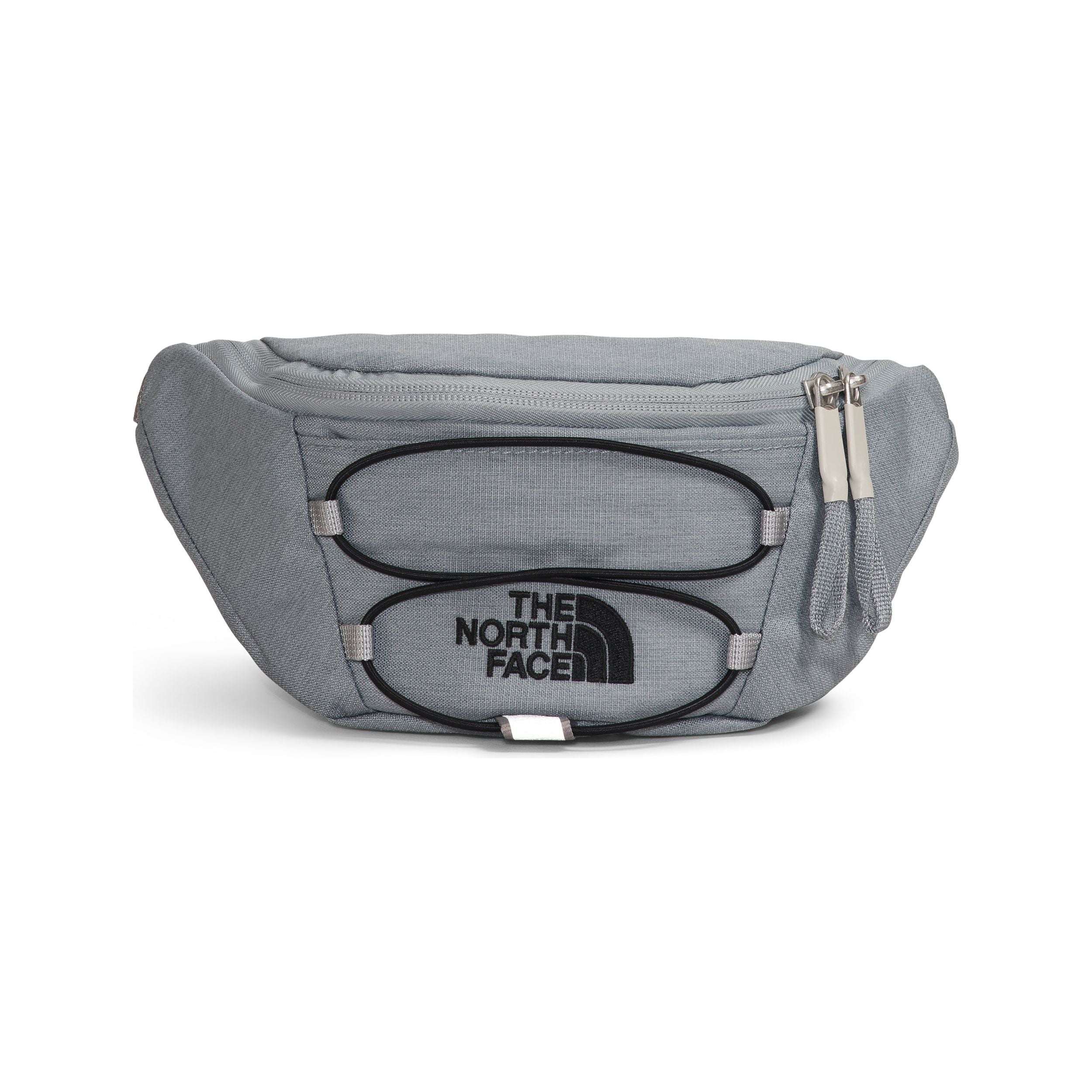 The North Face Jester Lumbar in Mid Grey Dark Heather Black Accessories