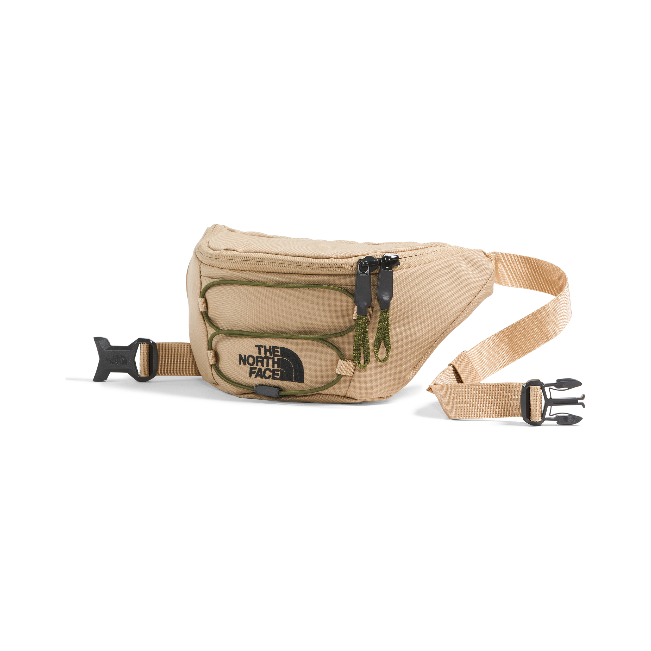 The North Face Jester Lumbar in Khaki Stone Forest Olive Accessories