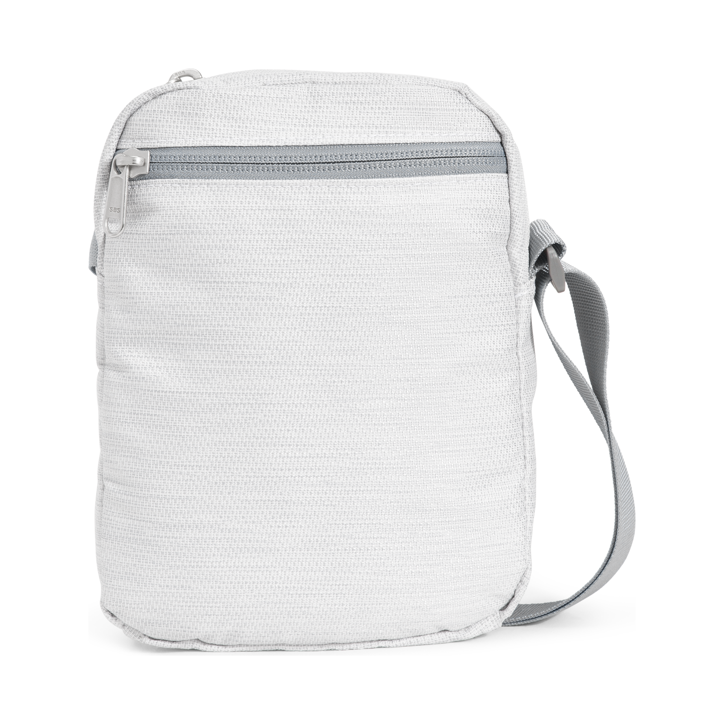 The North Face Jester Crossbody in White Metallic Mélange Mid Grey Accessories