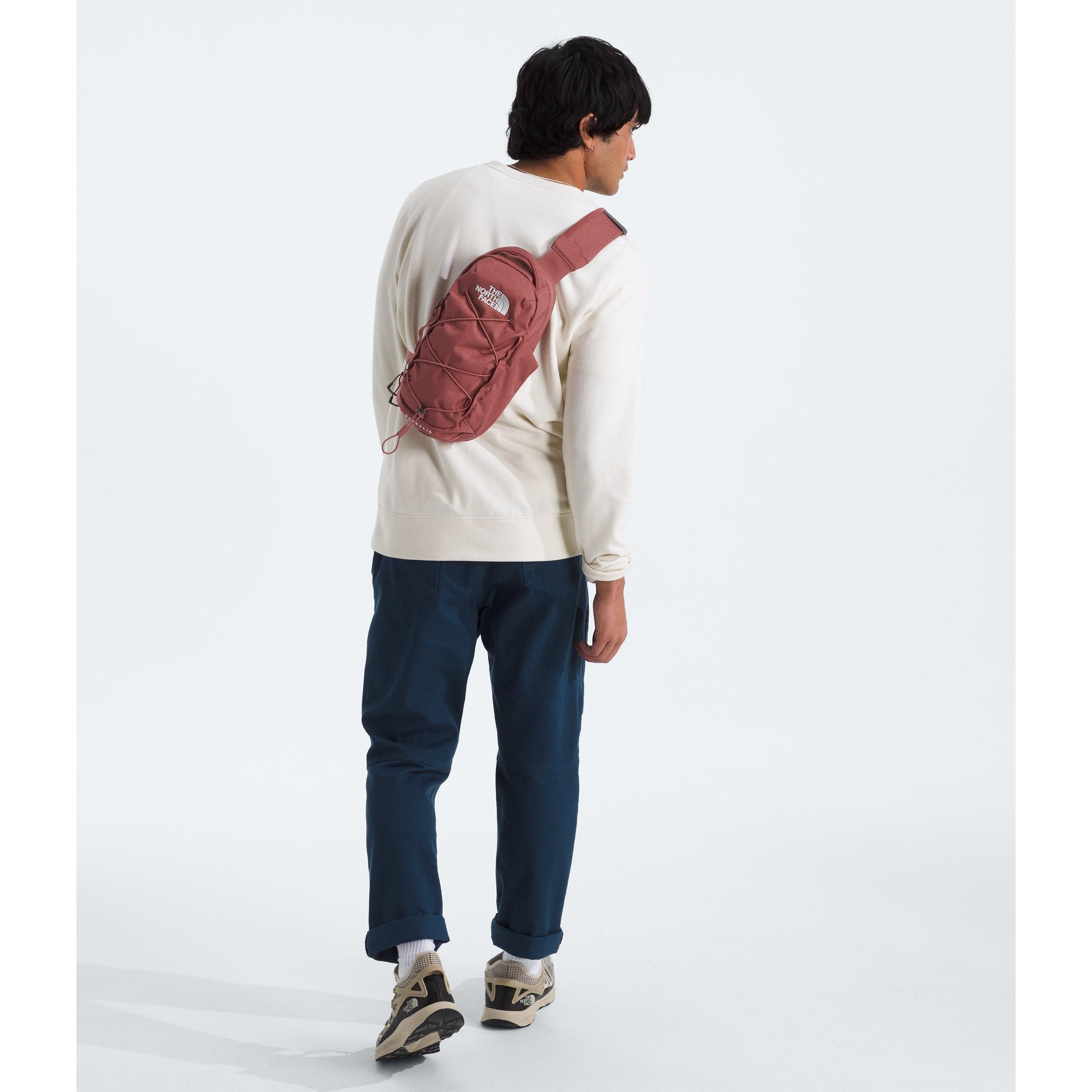 The North Face Borealis Sling in Canyon Dust Dark Heather Accessories