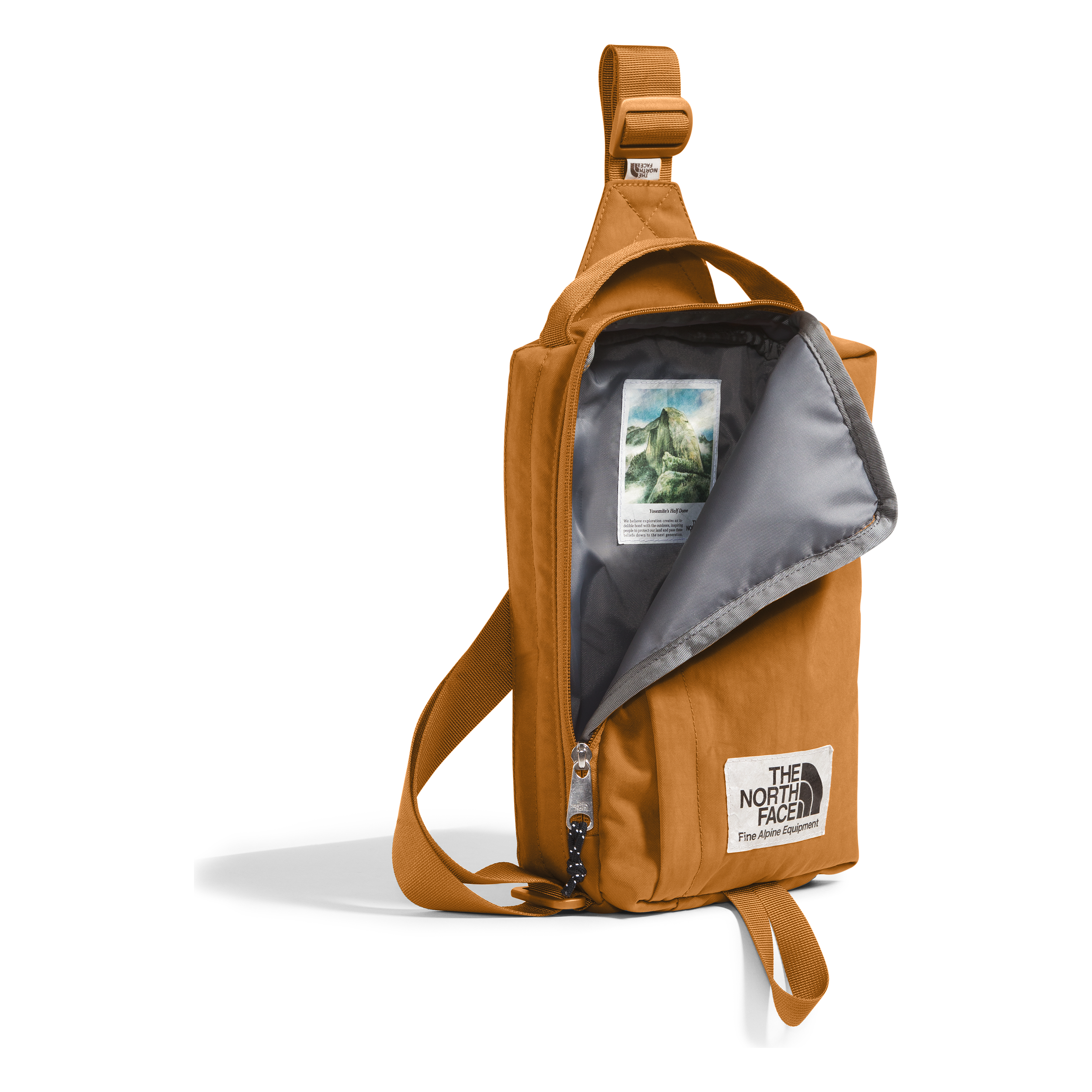 The North Face Berkeley Field Bag in Timber Tan Black Accessories