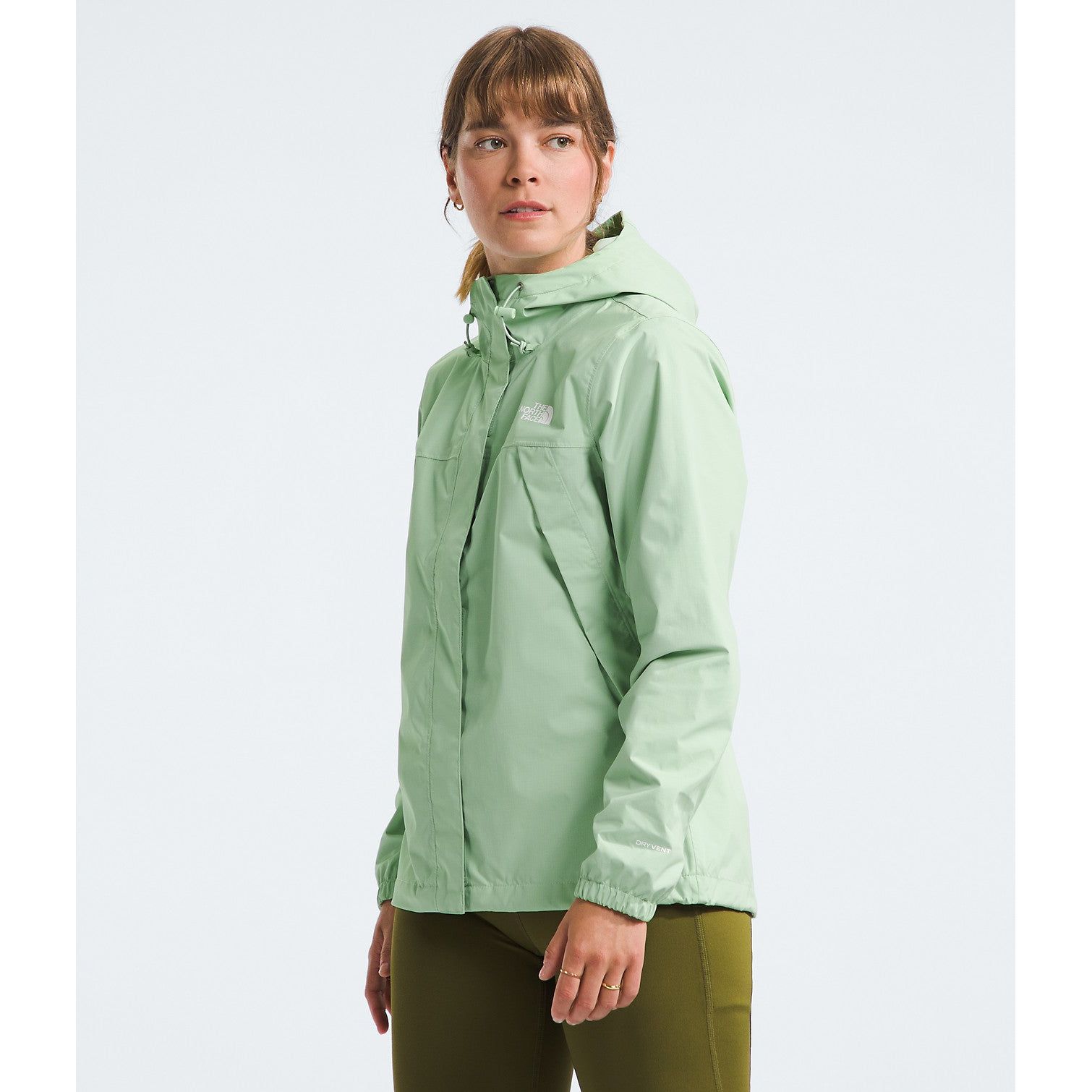The North Face Women's Antora Jacket in Misty Sage Women's Apparel