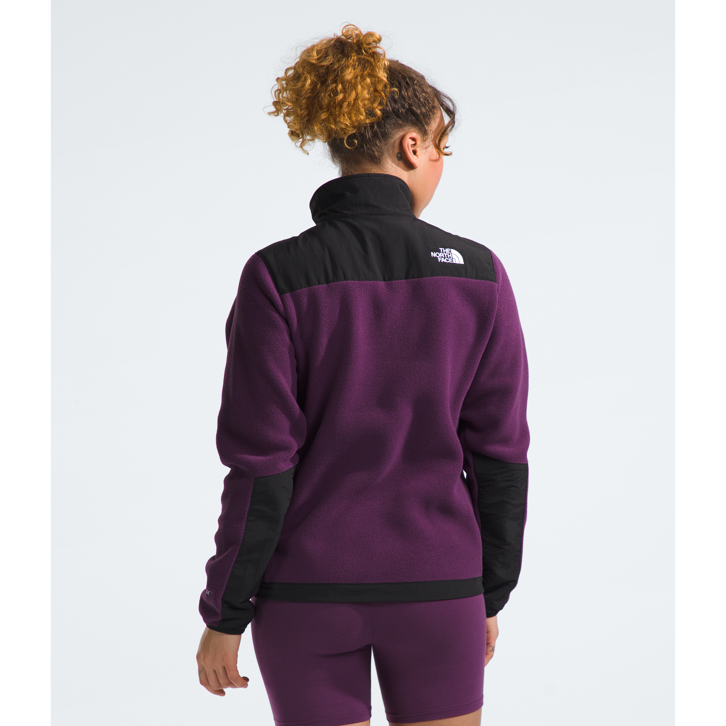 The North Face Women's Denali Jacket in Black Currant Purple Women's Apparel