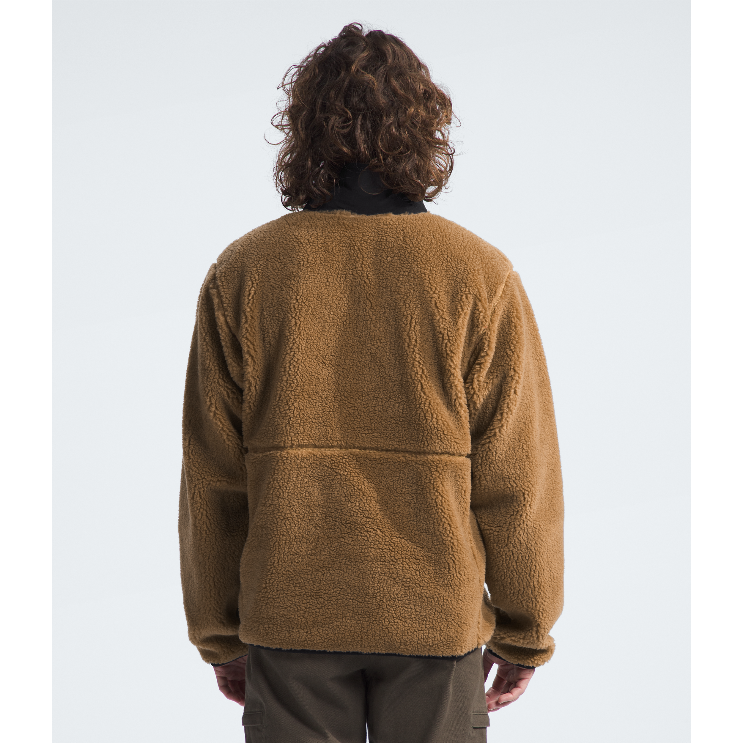 The North Face Men's Extreme Pile Pullover in TNF Black/Utility Brown Men's Apparel