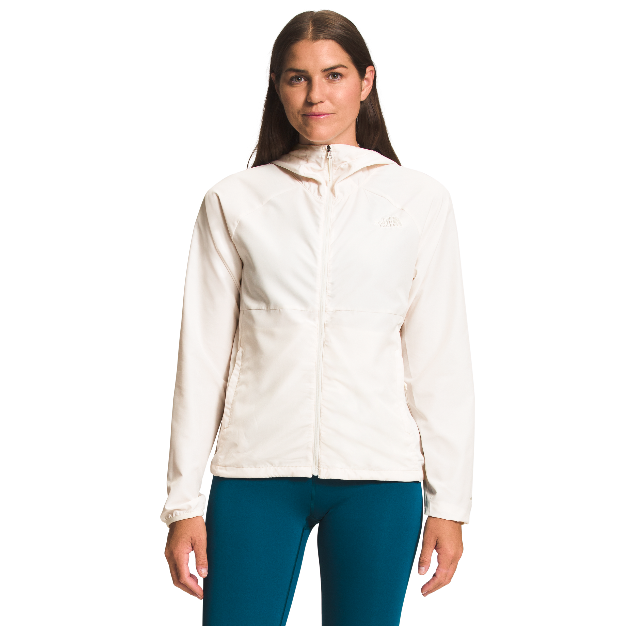 The North Face Women’s Flyweight Hoodie 2.0 in Gardenia White Women's Apparel