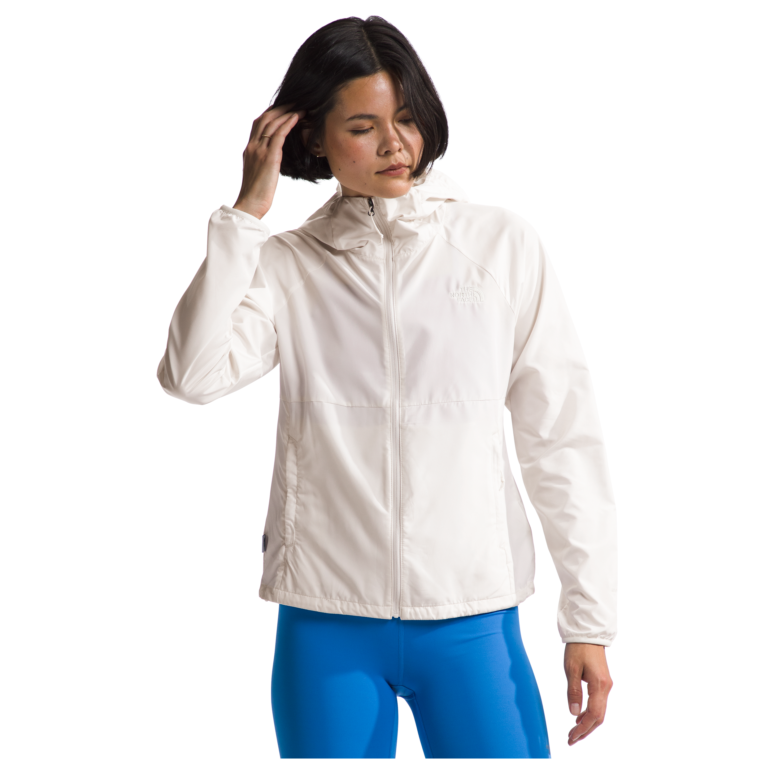 The North Face Women’s Flyweight Hoodie 2.0 in Gardenia White Women's Apparel