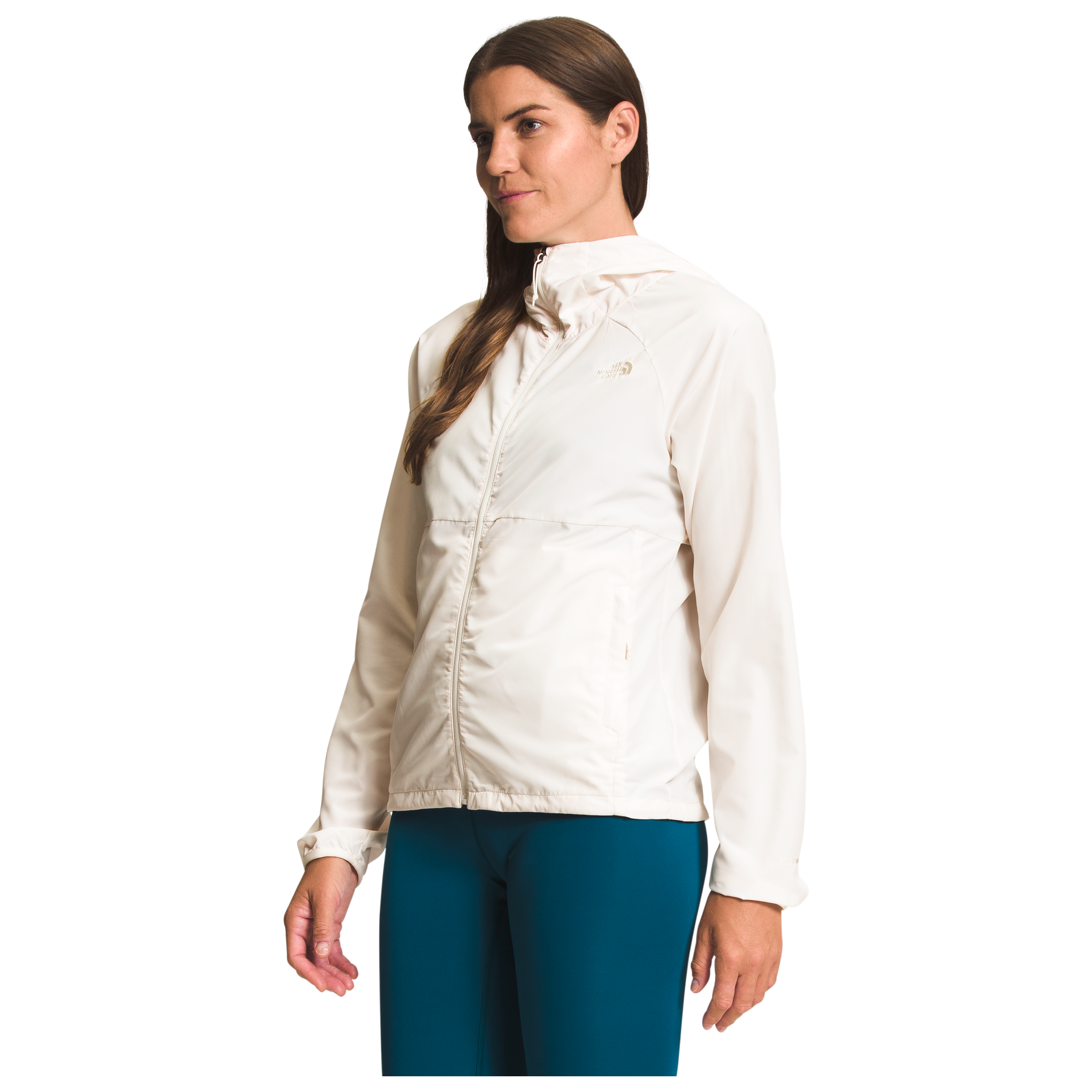 The North Face Women’s Flyweight Hoodie 2.0 in Gardenia White Women's Apparel