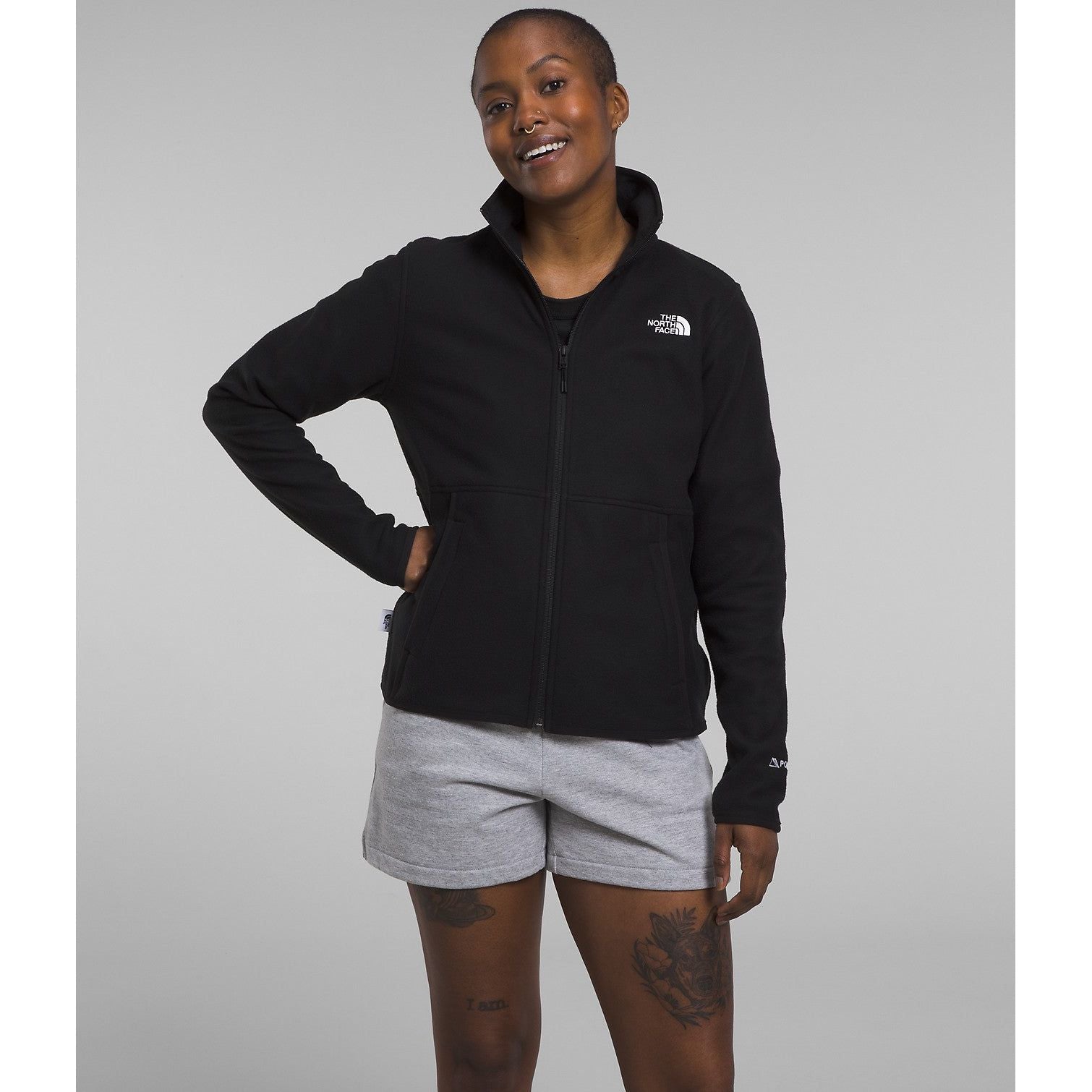 The North Face Women's Alpine Polartec® 100 Jacket in Black Women's Apparel