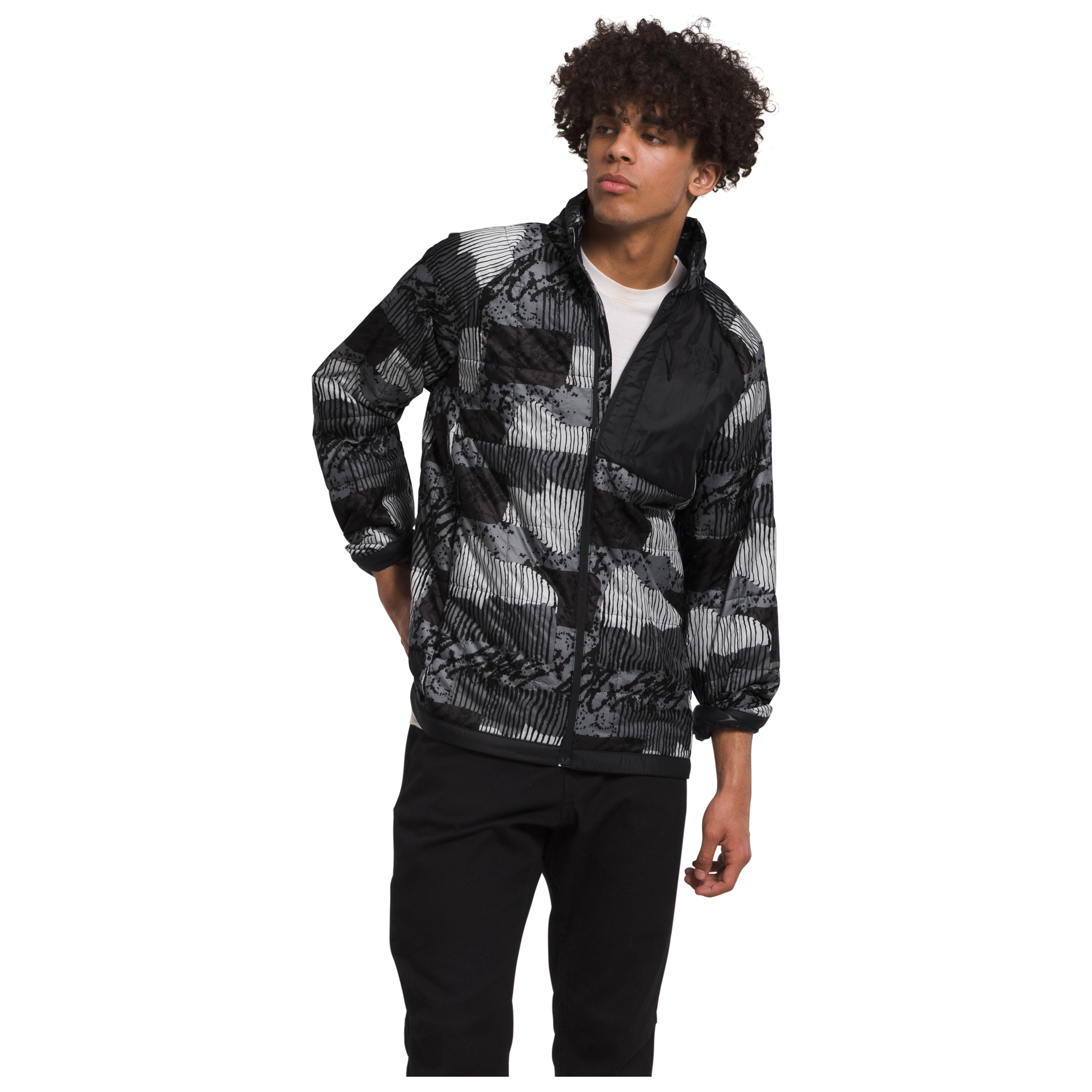 The North Face Men's Circaloft Jacket in Asphalt Grey/Abstract Yosemite Print Coats & Jackets