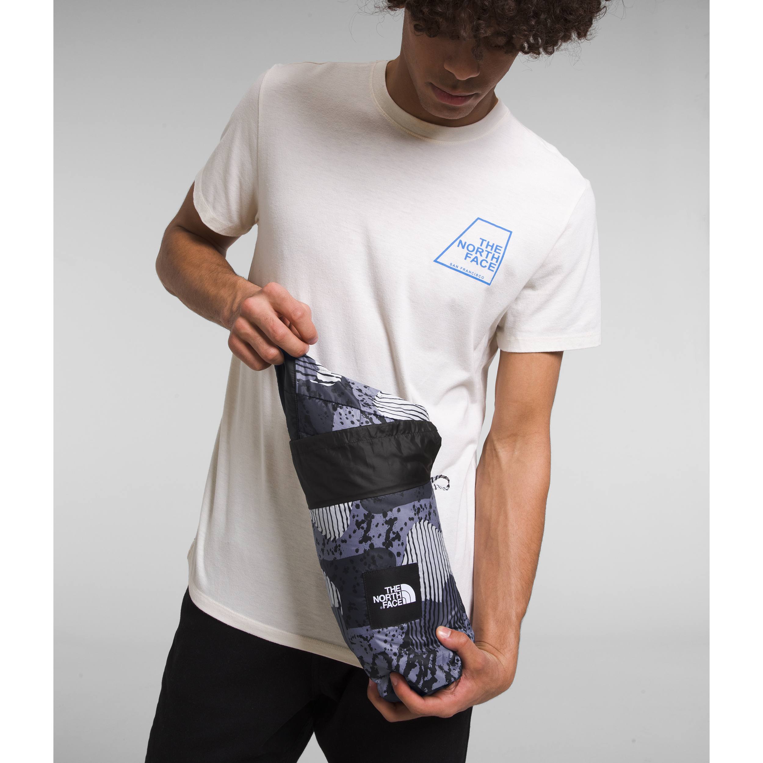 The North Face Men's Circaloft Jacket in Asphalt Grey/Abstract Yosemite Print Coats & Jackets