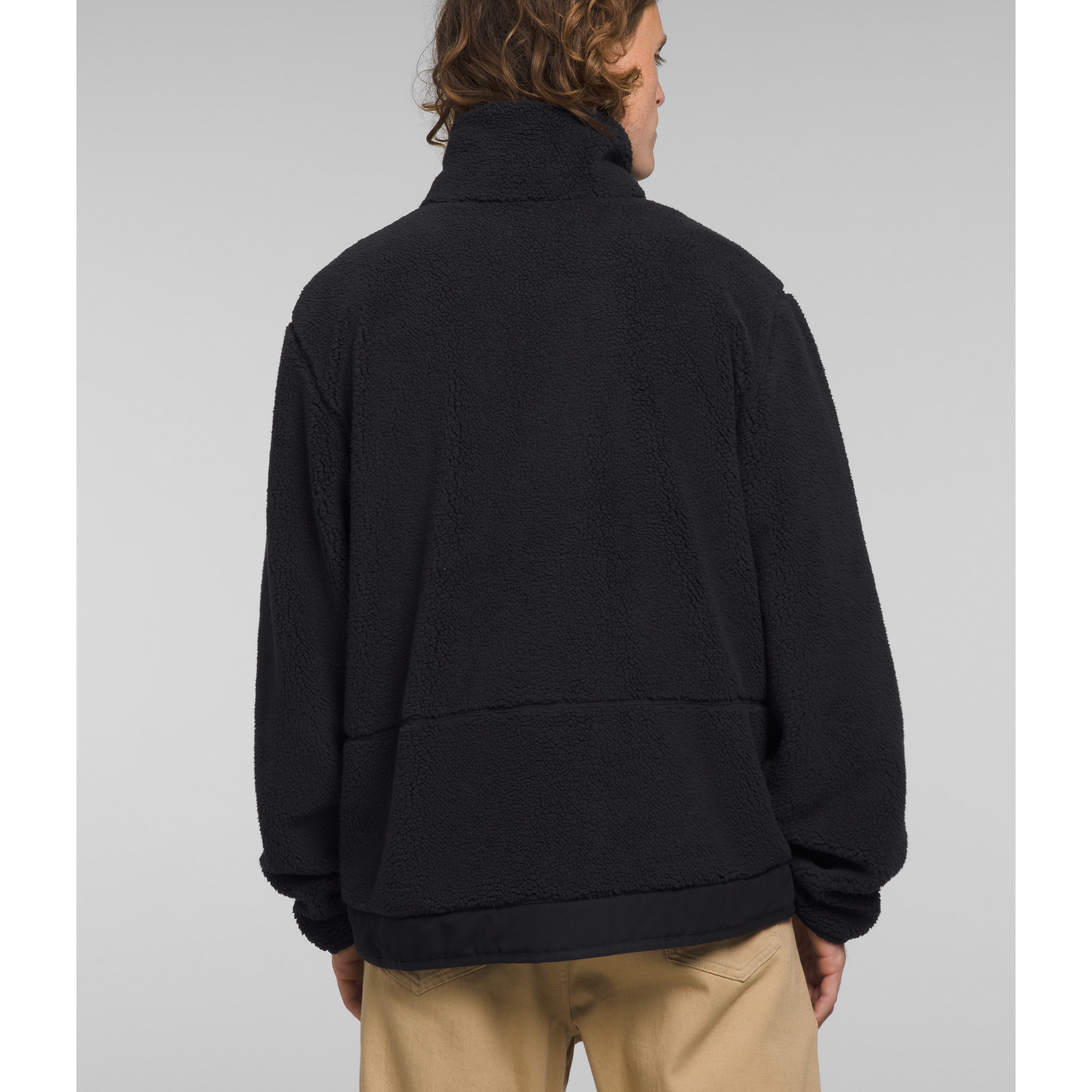 The North Face Men's Campshire Fleece Jacket in Black Men's Apparel