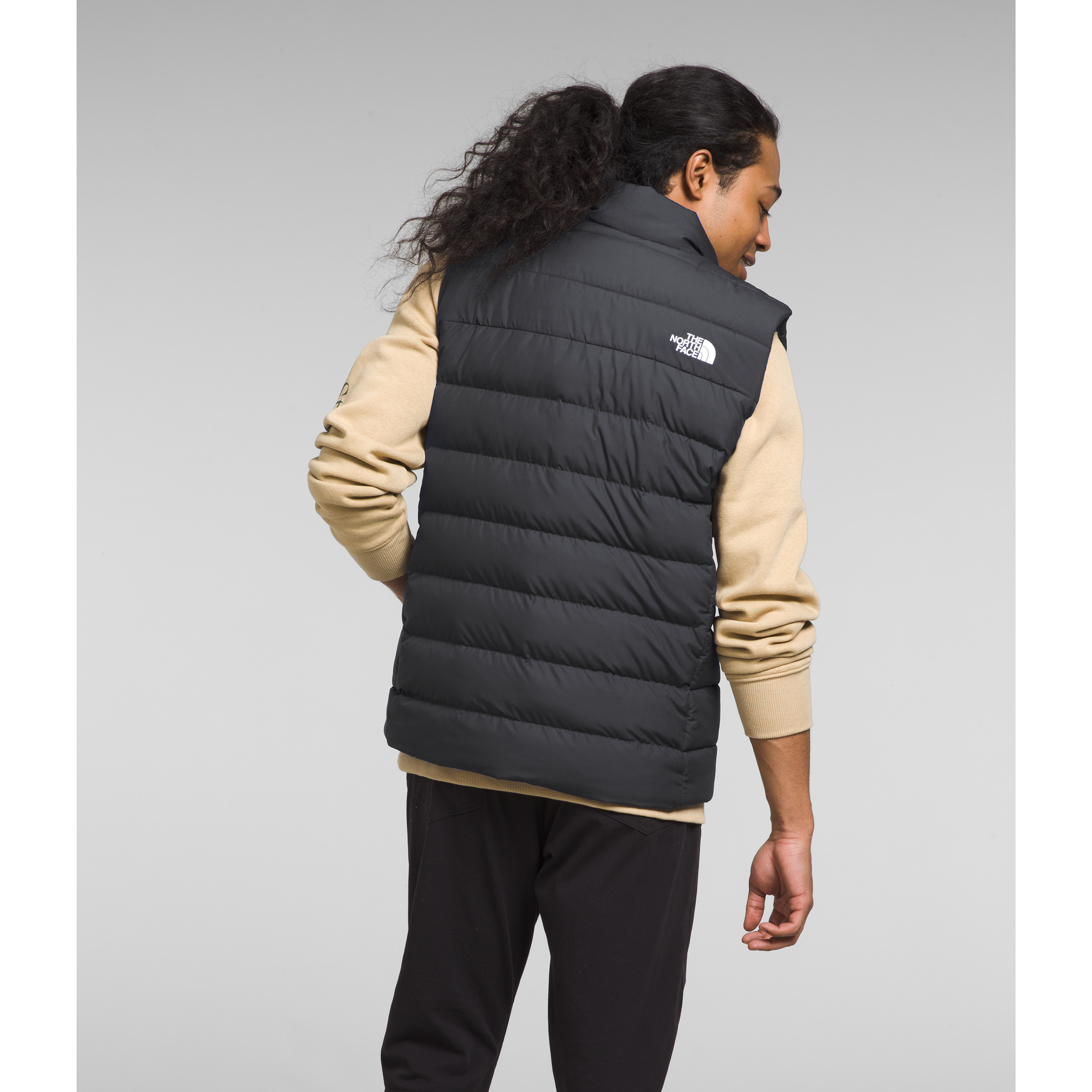 The North Face Men's Aconcagua 3 Vest in Asphalt Grey Coats & Jackets