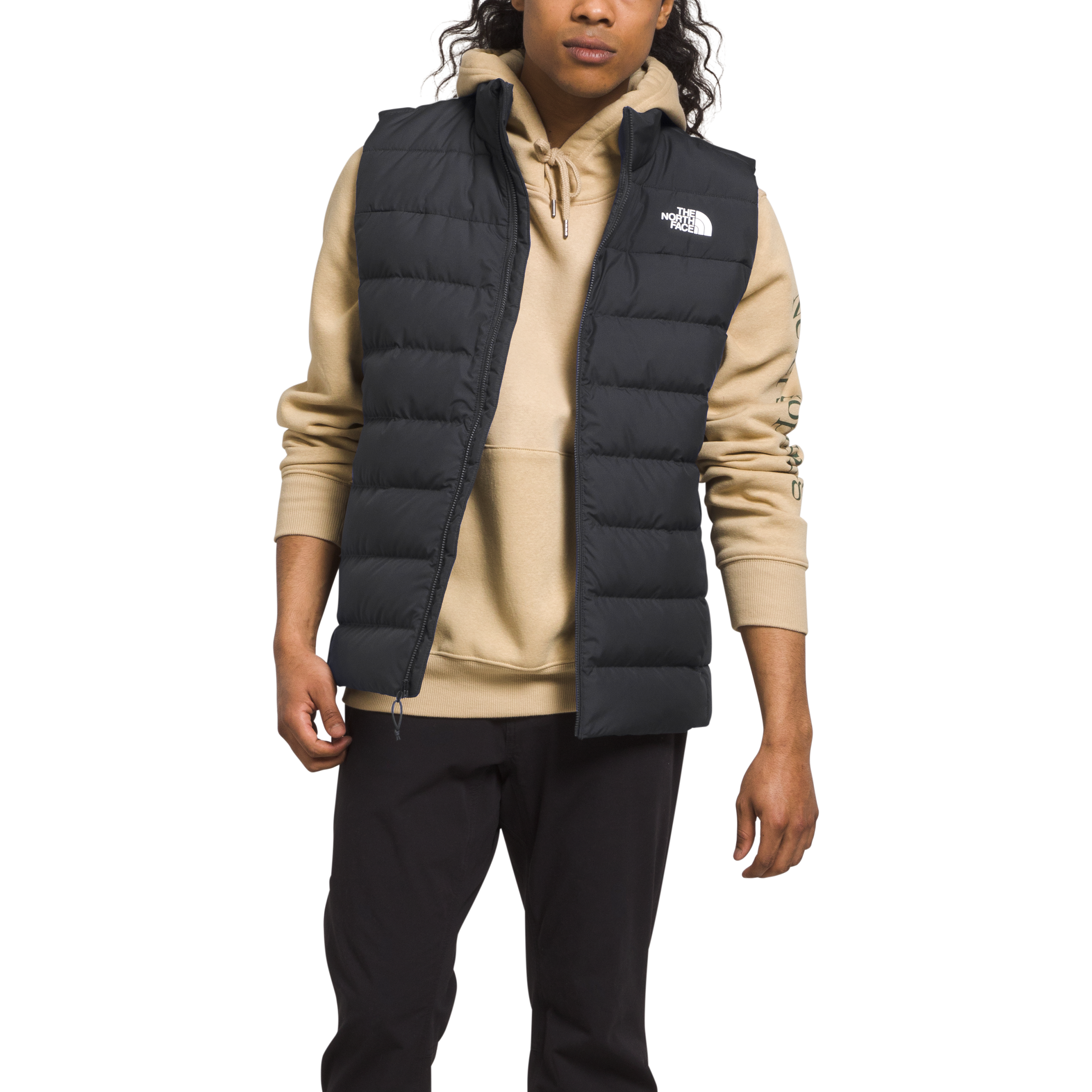The North Face Men's Aconcagua 3 Vest in Asphalt Grey Coats & Jackets