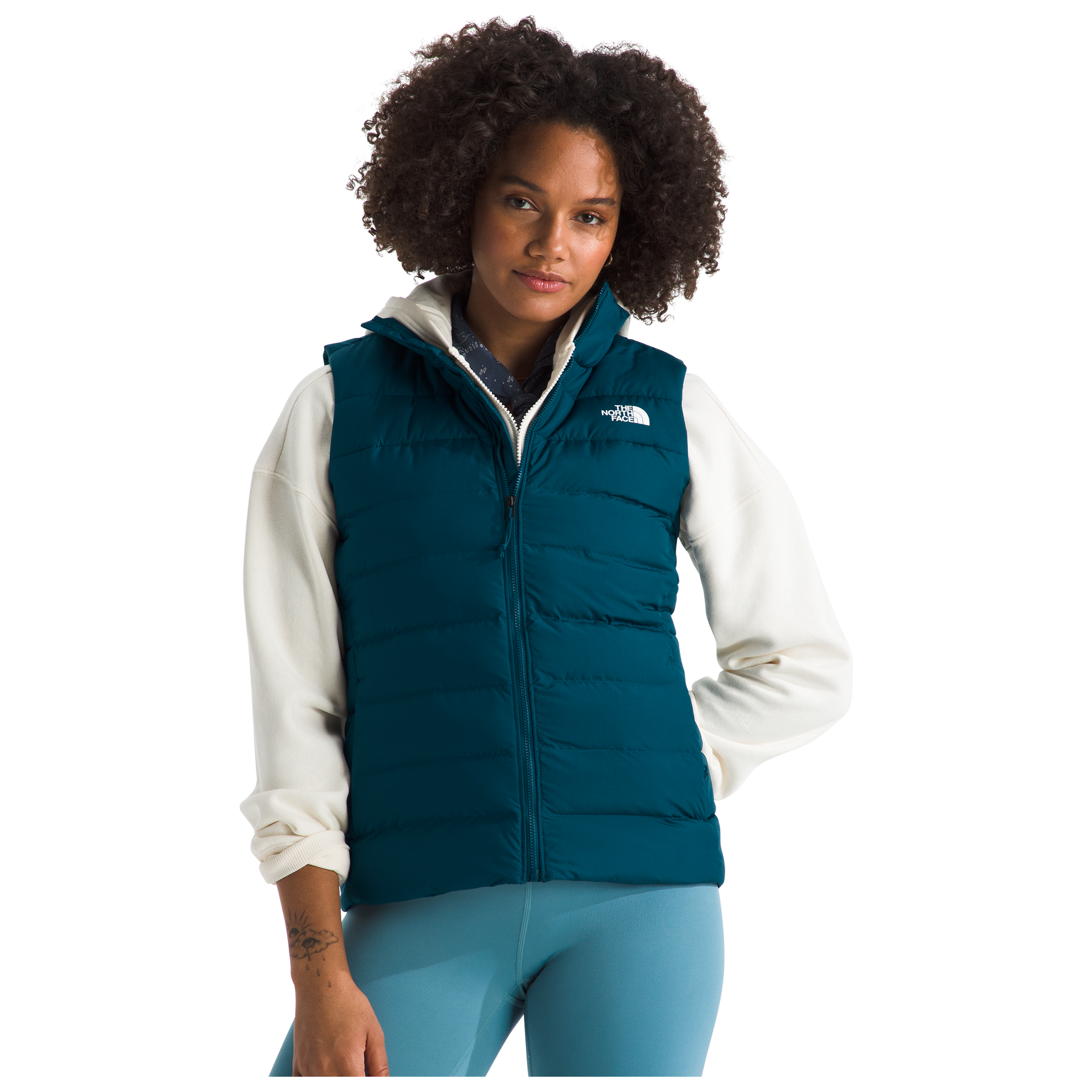 The North Face Women's Aconcagua 3 Vest in Midnight Petrol The North Face Women's Aconcagua 3 Vest in Midnight Petrol