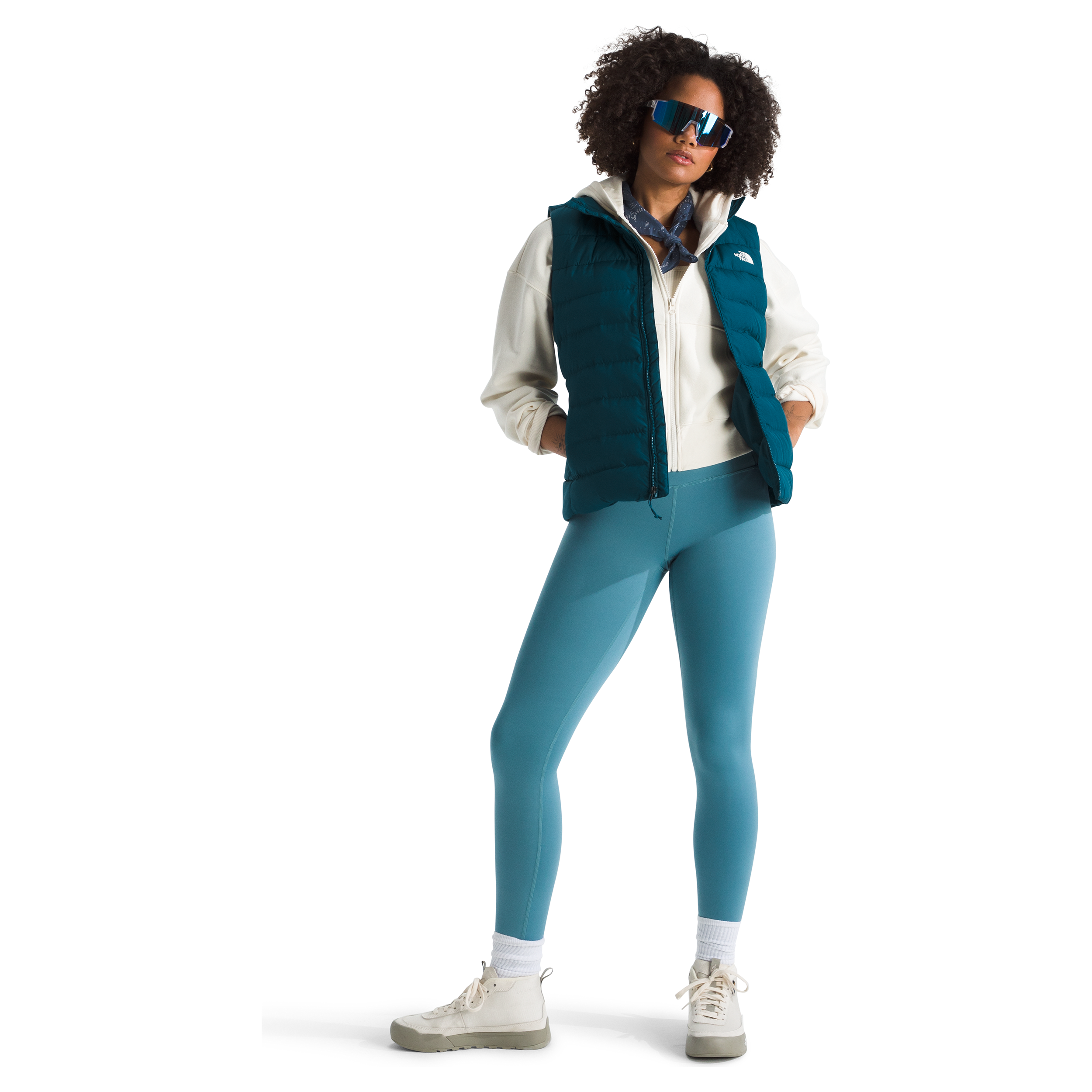 The North Face Women's Aconcagua 3 Vest in Midnight Petrol Women's Apparel