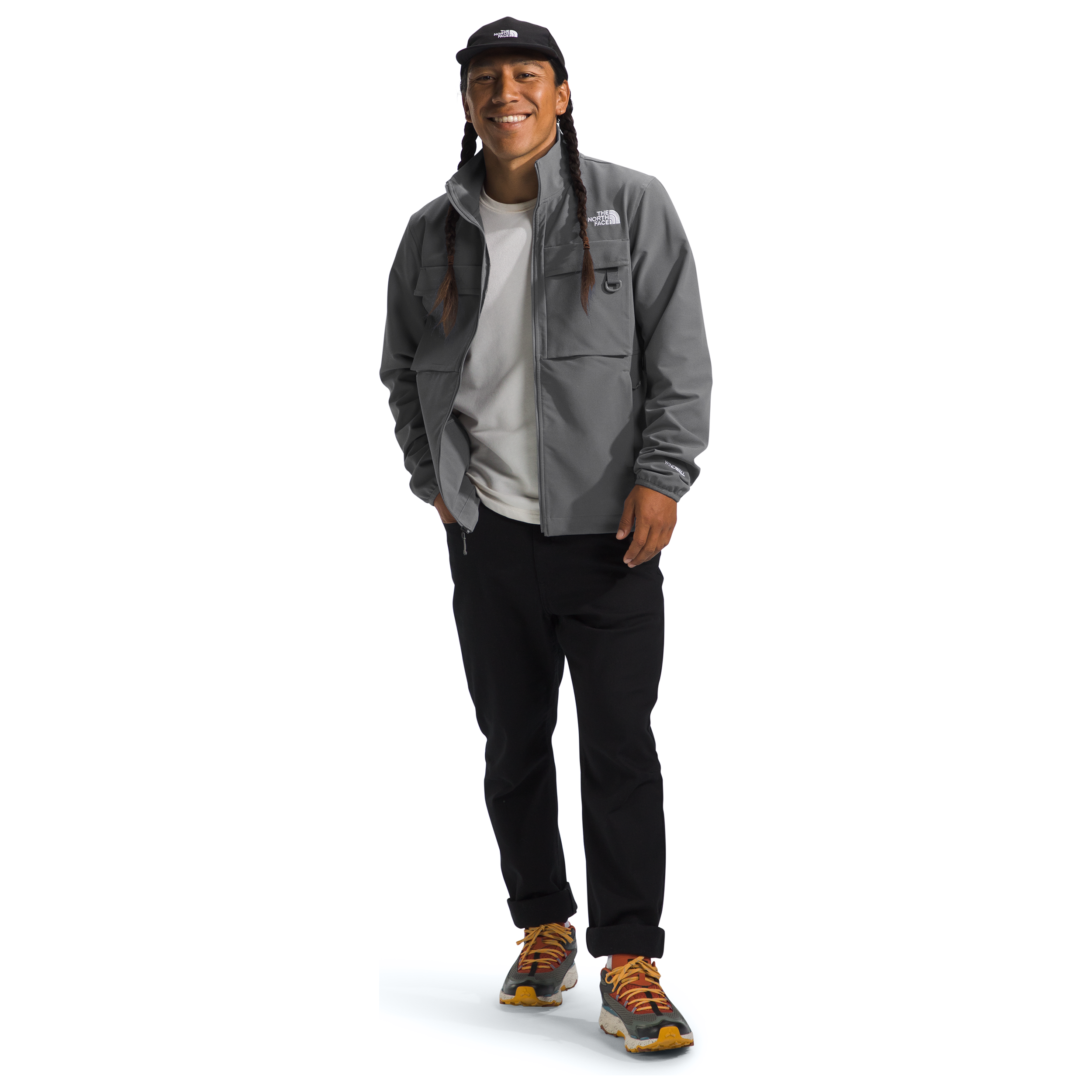 The North Face Men's Willow Stretch Jacket in Smoked Pearl Men's Apparel